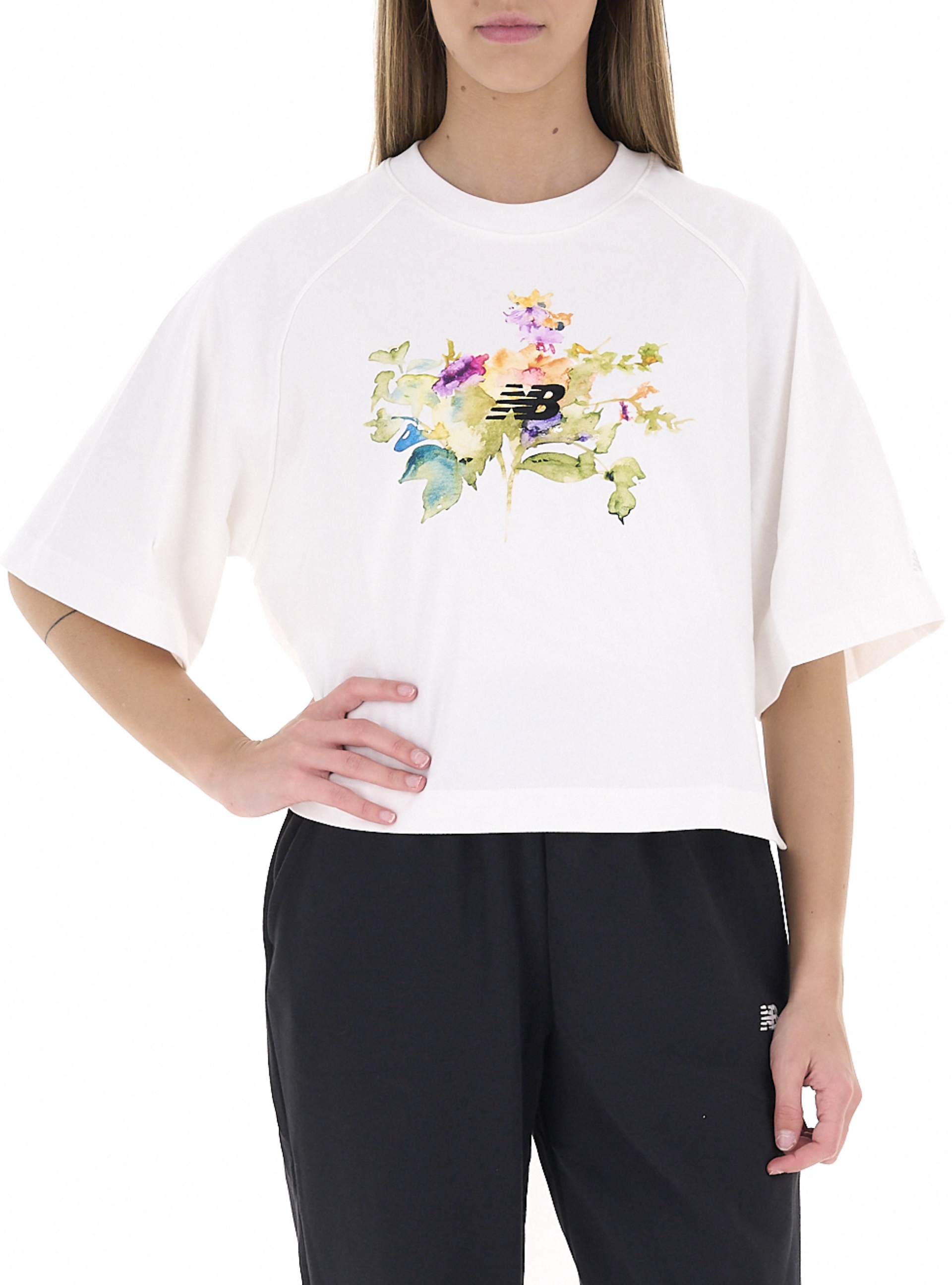 T-shirt girocollo PANNA S