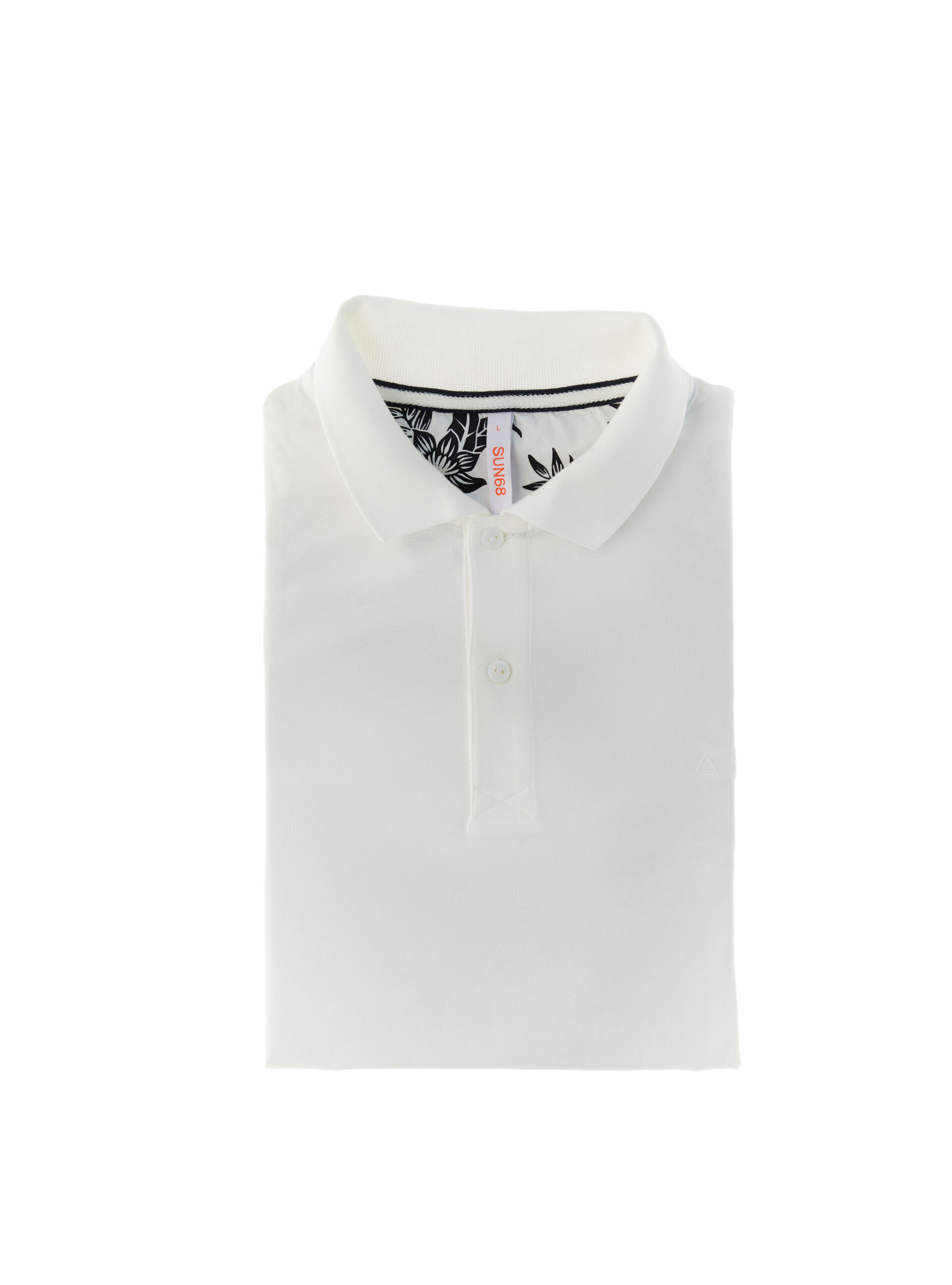 SUN68 Polo in piqué PANNA