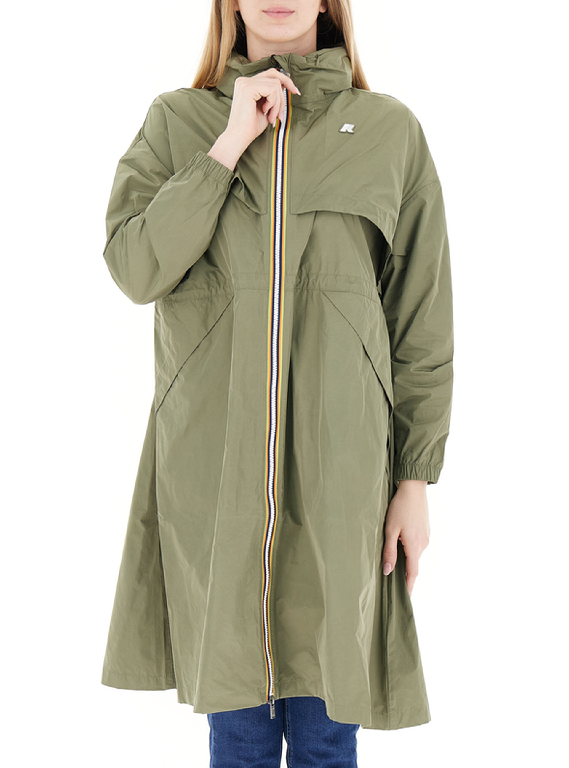 Parka antivento VERDE OLIVA M