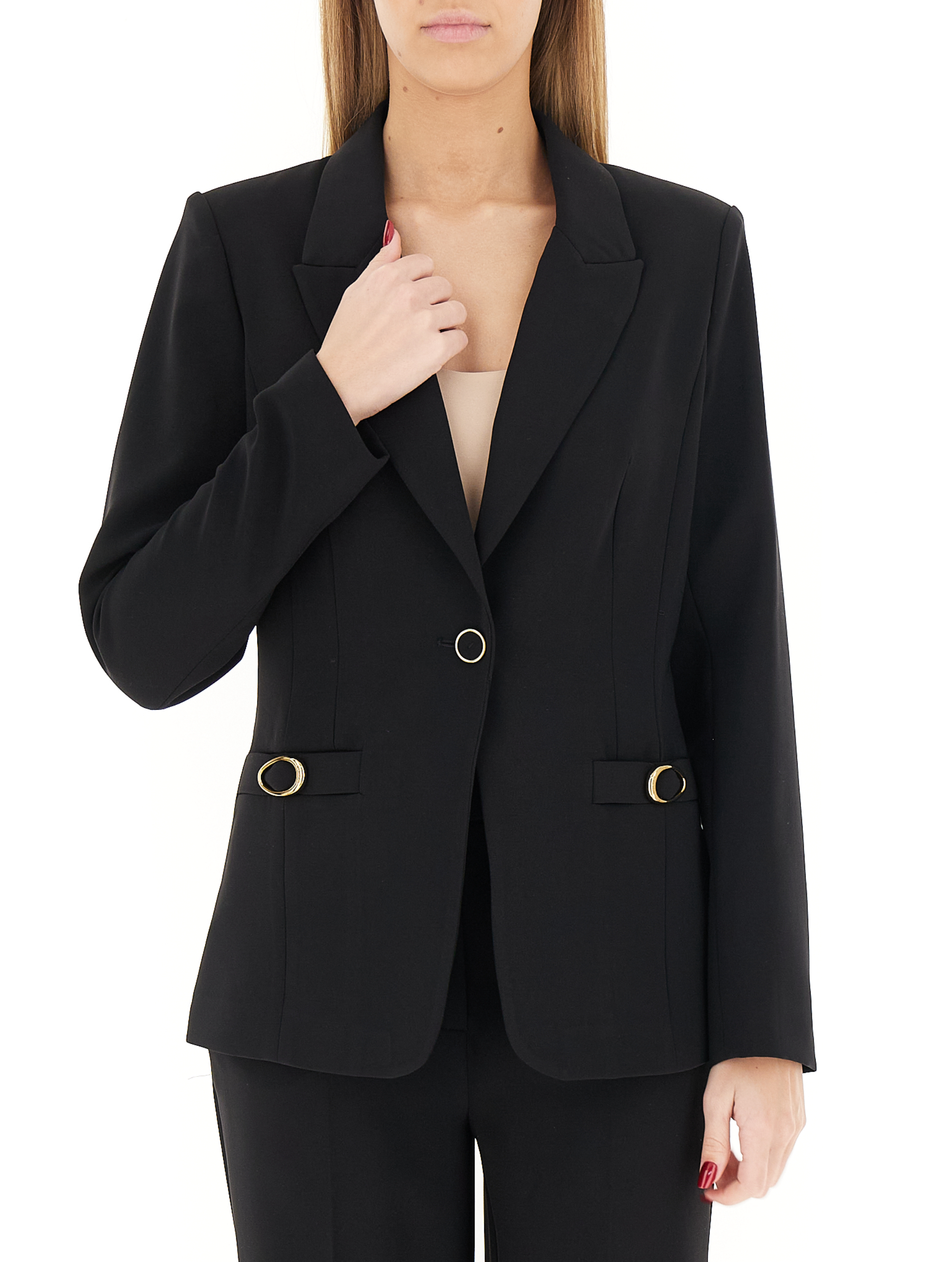 Blazer monopetto NERO