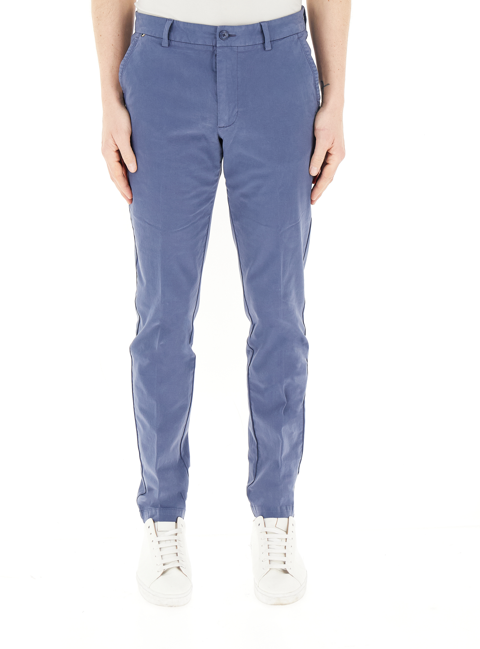 Pantalone chino slim BOSS BLU AVIO 35-36