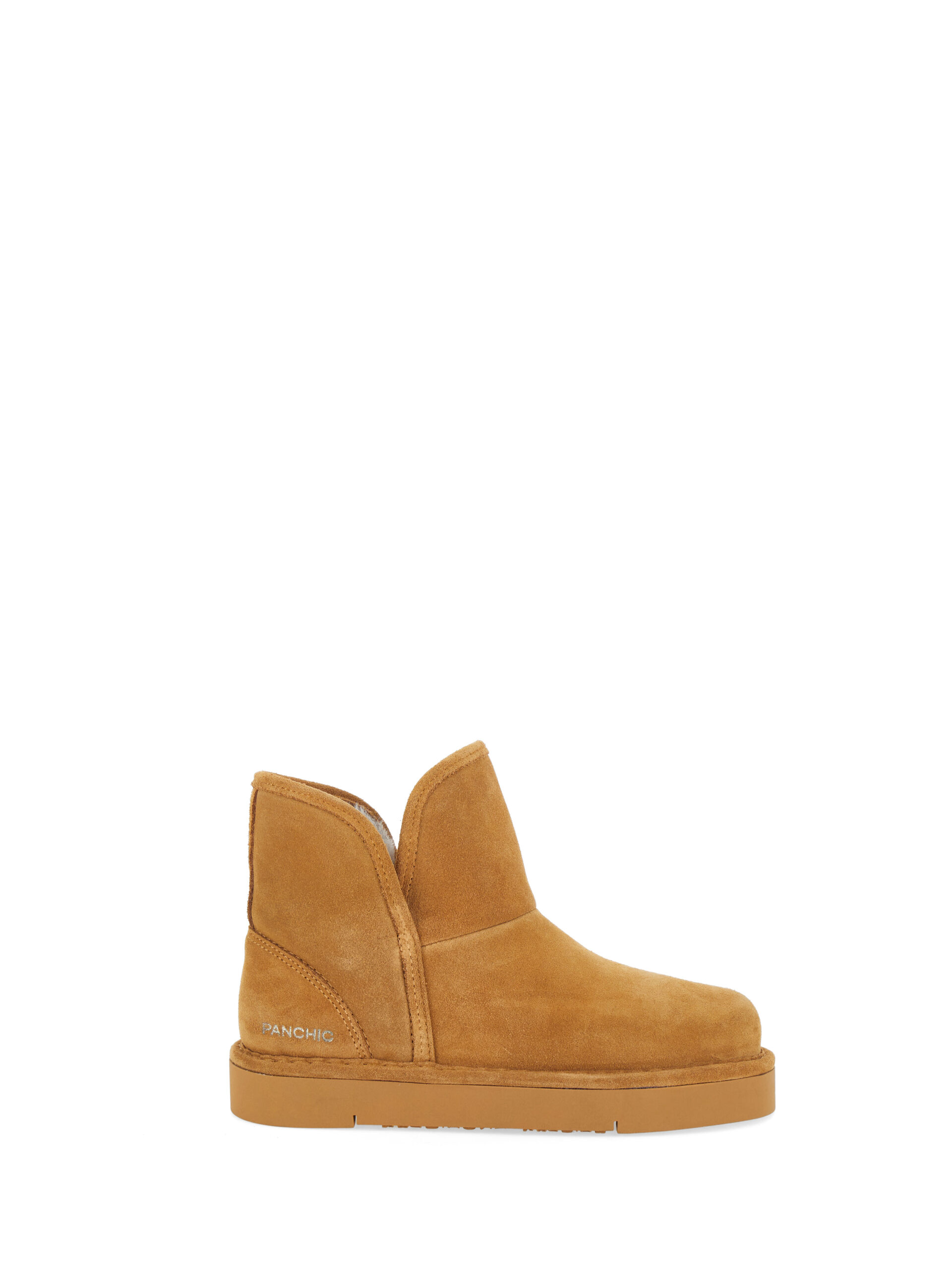 Stivaletti pelle scamosciata BEIGE