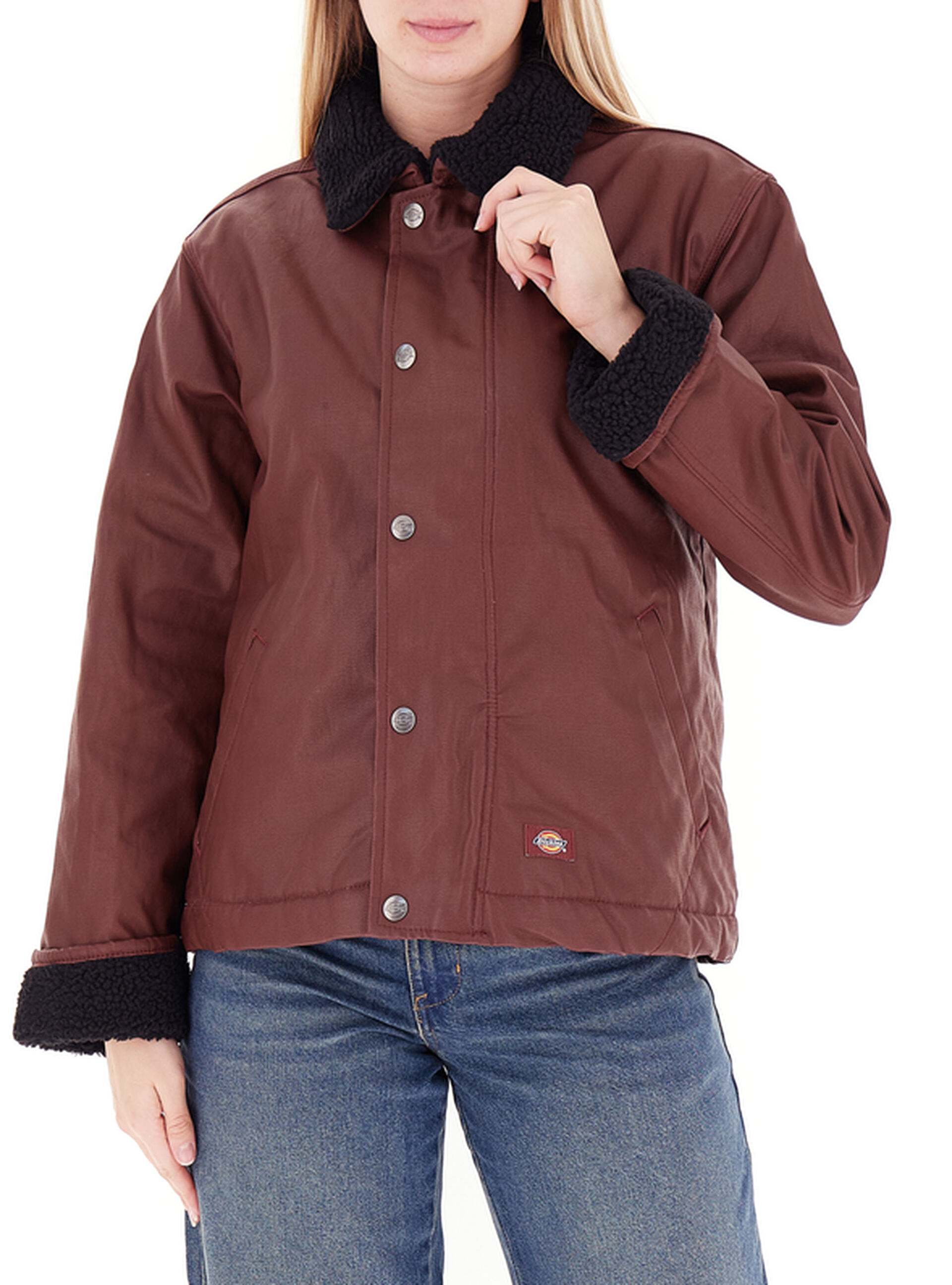 Giacca interno teddy BORDEAUX S