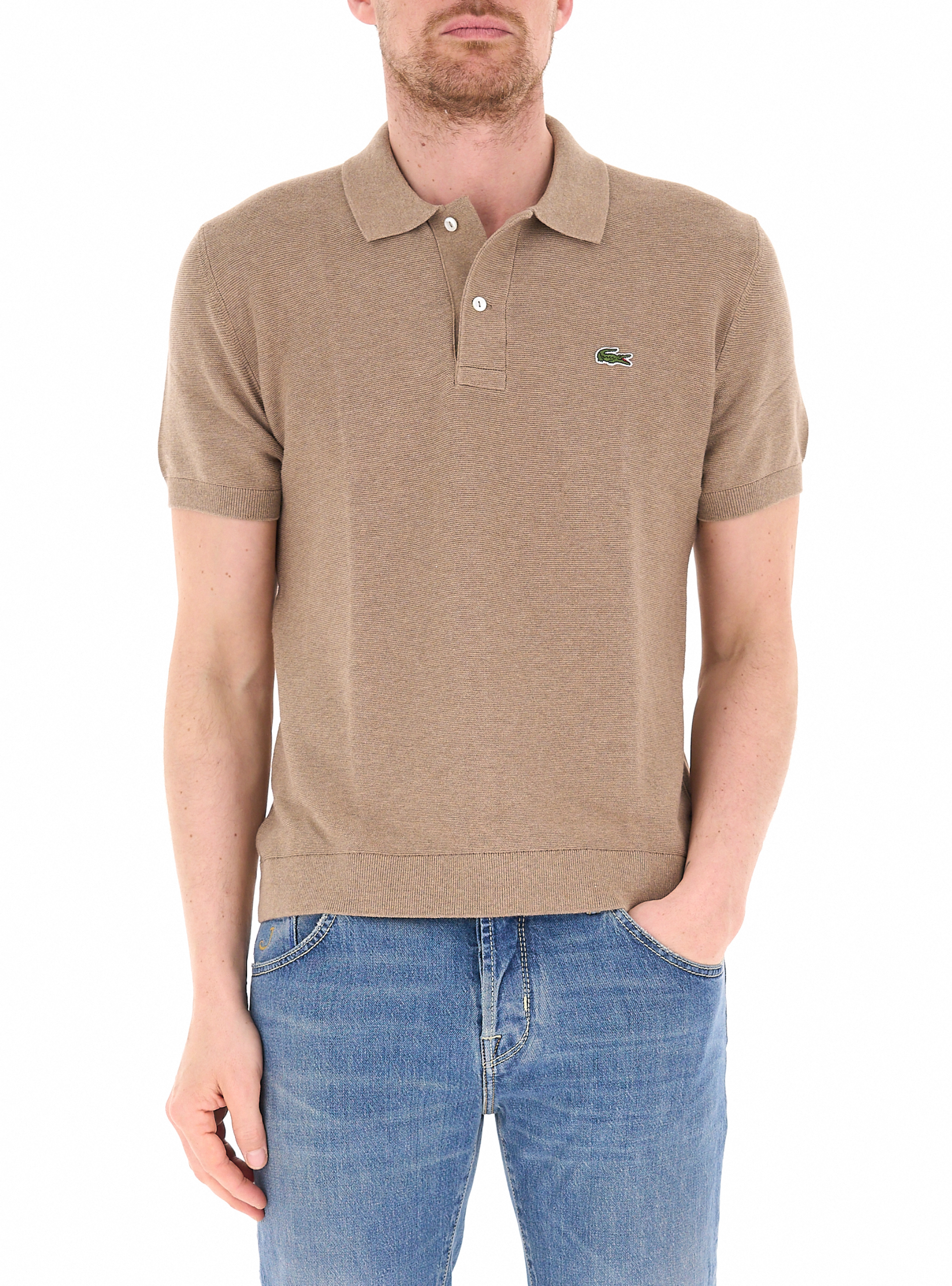 Lacoste Polo maniche corte BEIGE 5
