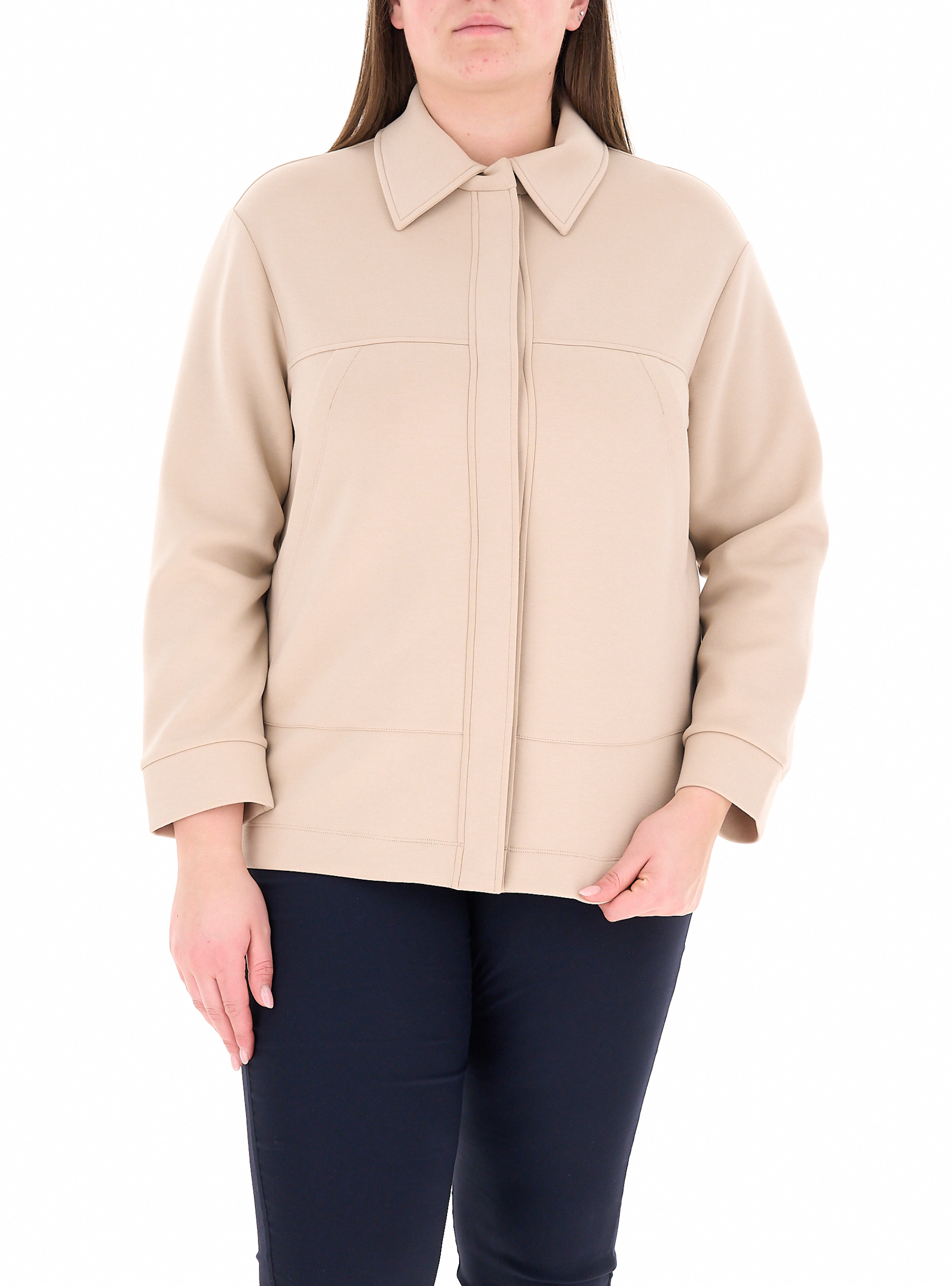 Giacca overshirt BEIGE 50