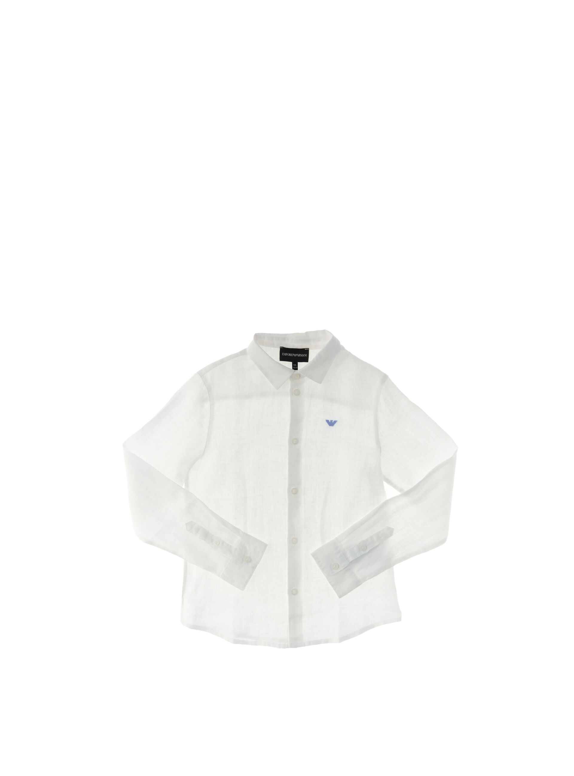 Camicia in lino BABY BIANCO 10A