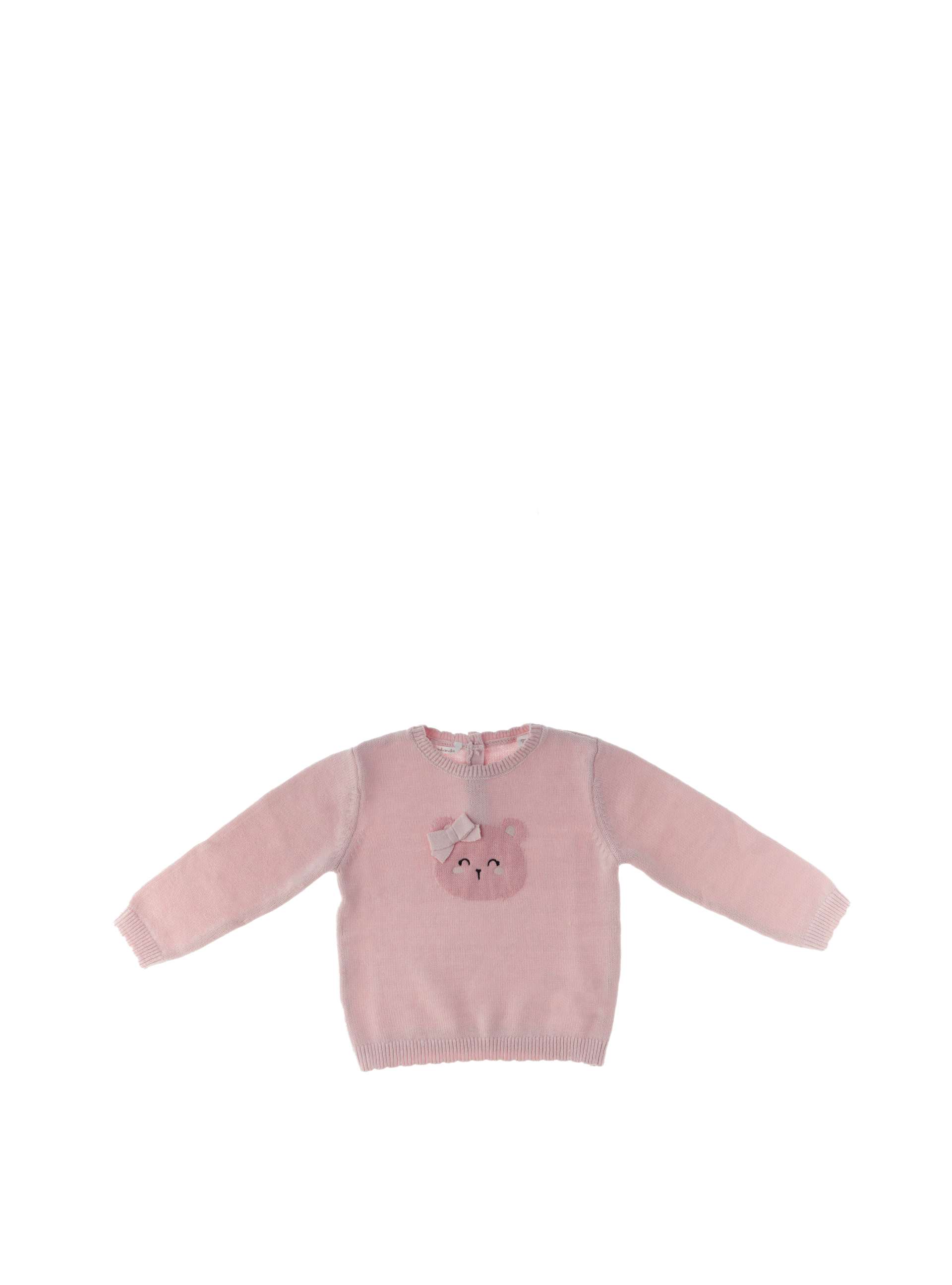 MINIBANDA Maglione misto lana ROSA