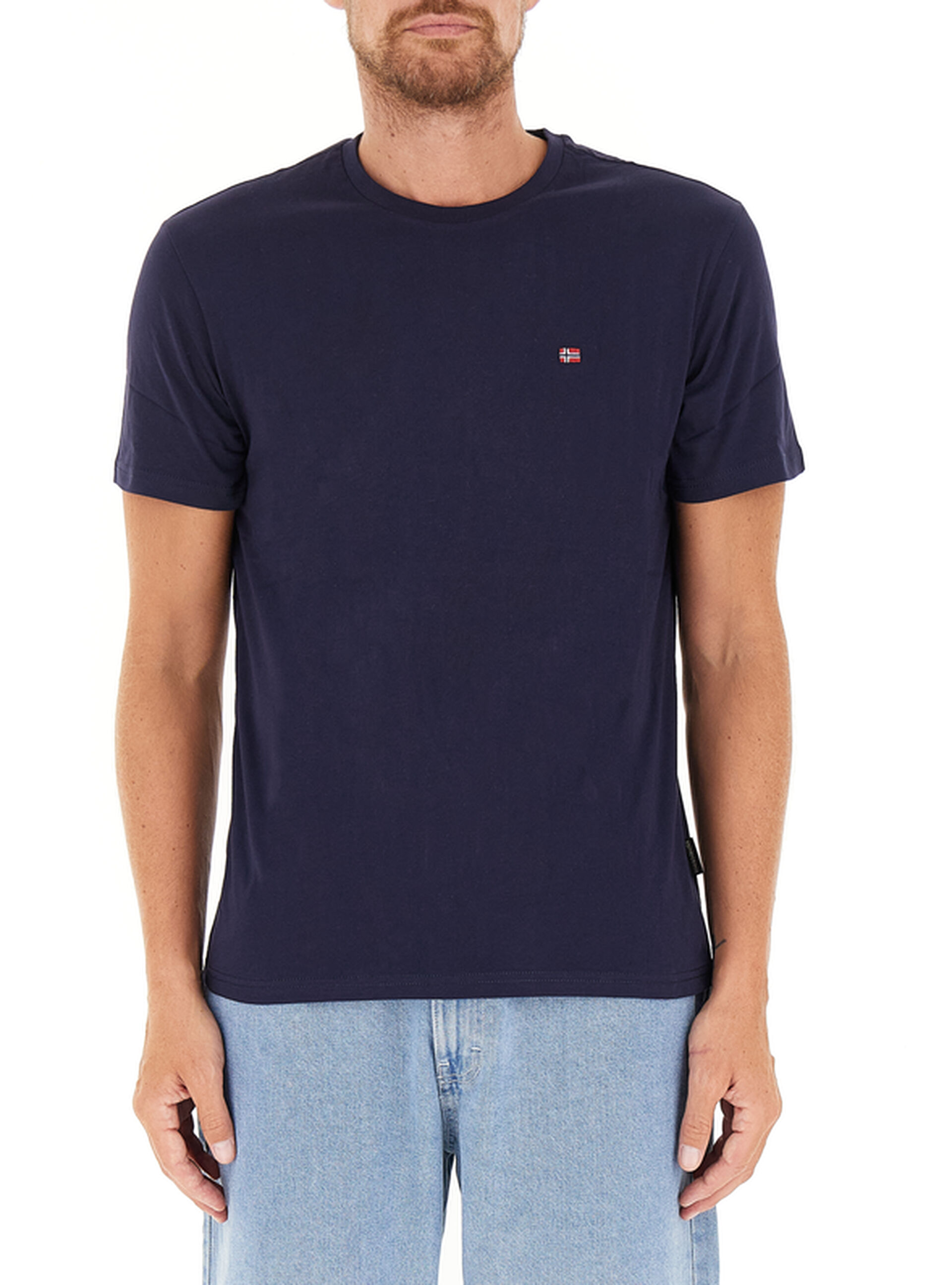 T-shirt girocollo BLU NAVY
