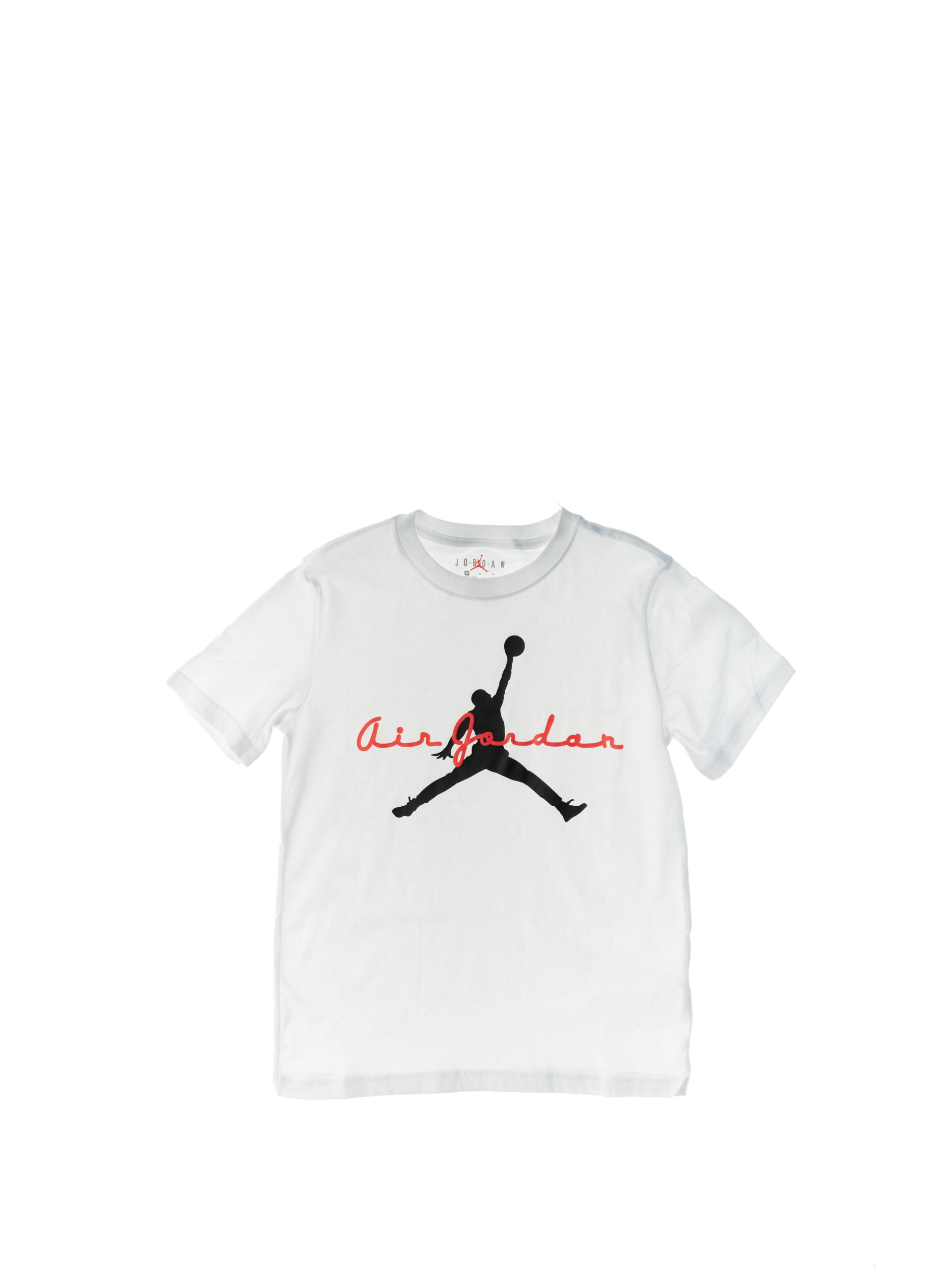 T-shirt girocollo JORDAN BIANCO