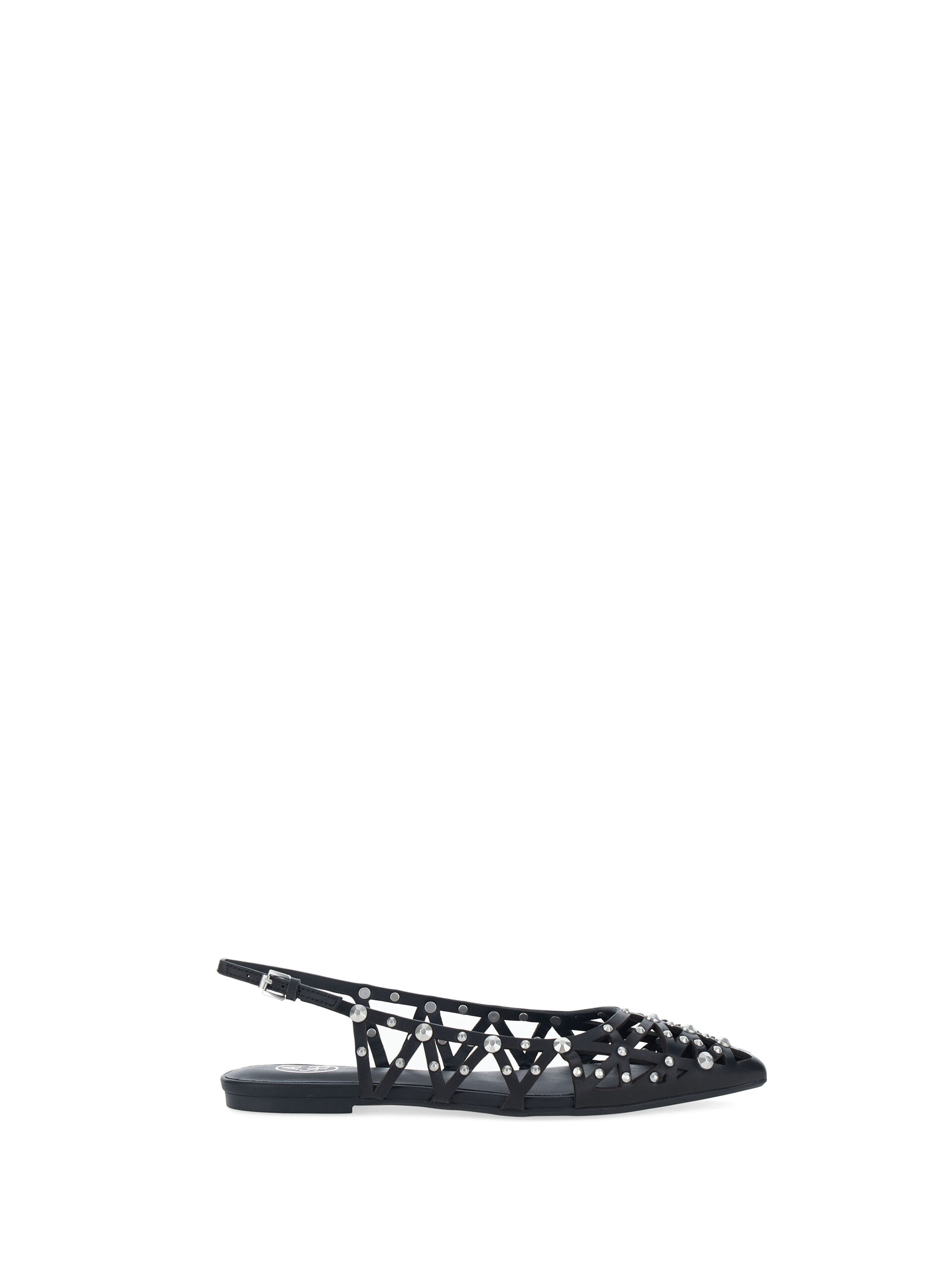 Ash Ballerine slingback NERO