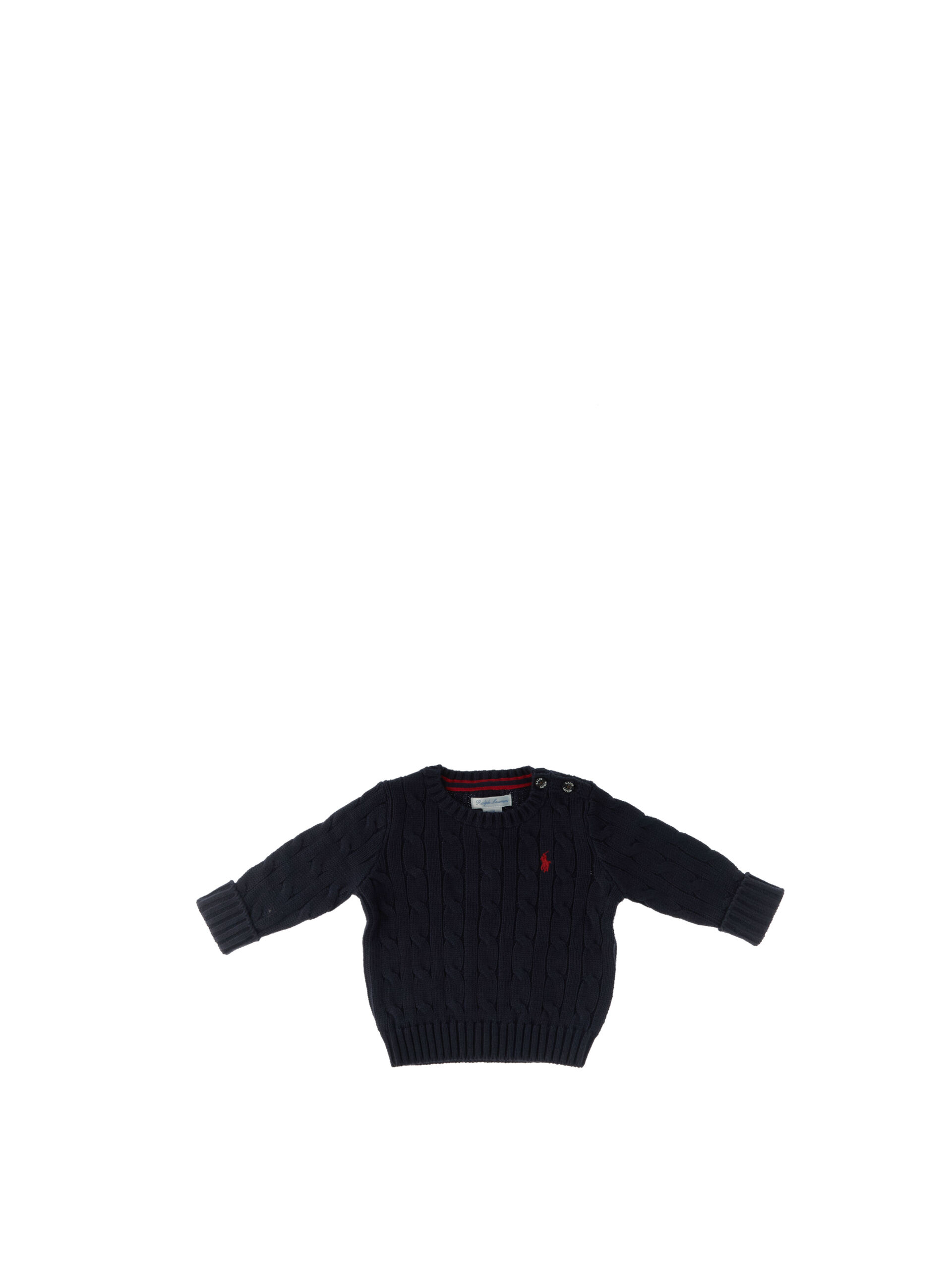 Maglione a trecce POLO BOYS BLU NAVY 9M