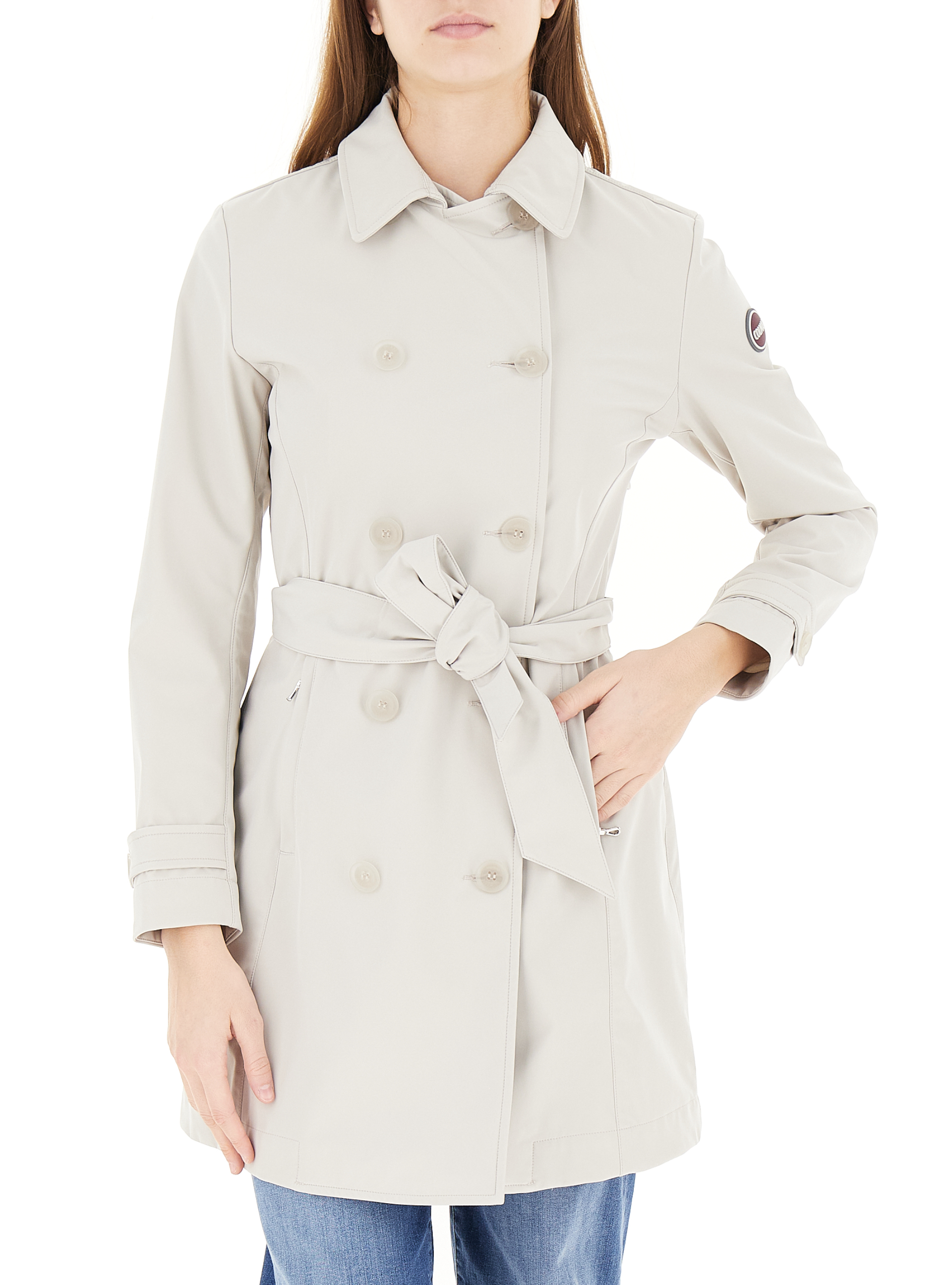 Trench doppiopetto ORIGINALS GRIGIO GHIACCIO 38