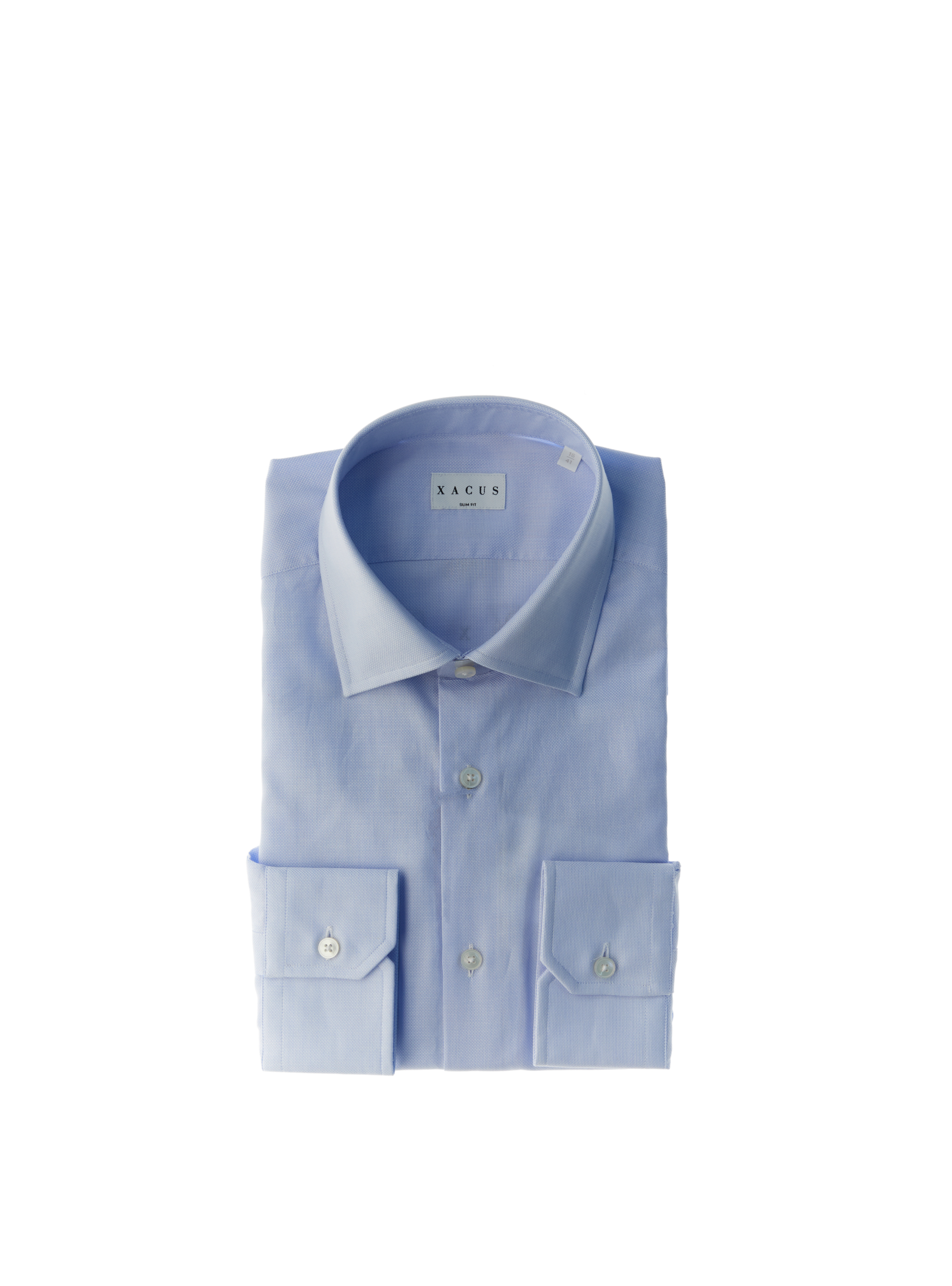 XACUS Camicia slim fit CELESTE