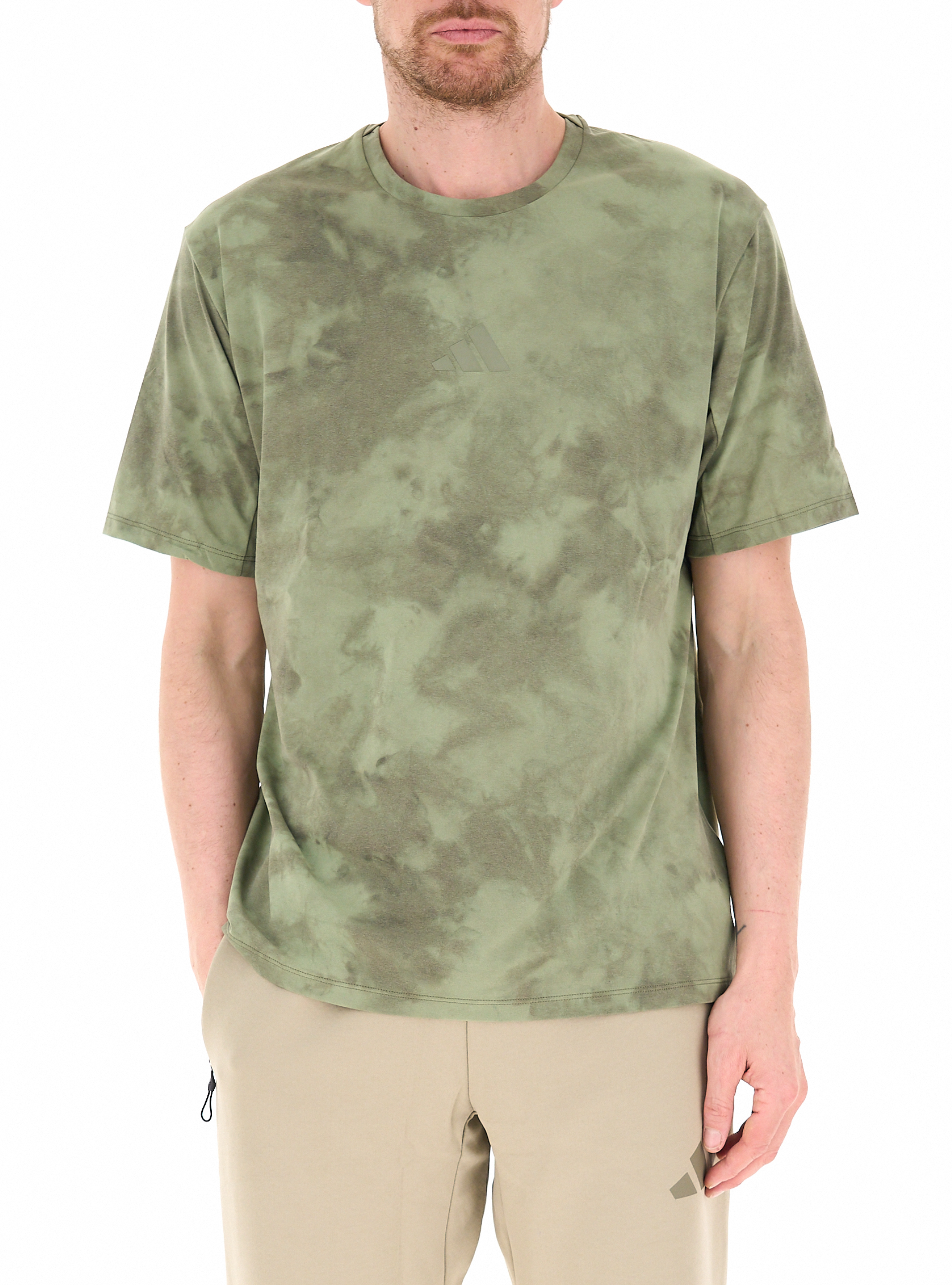 T-shirt girocollo VERDE MILITARE