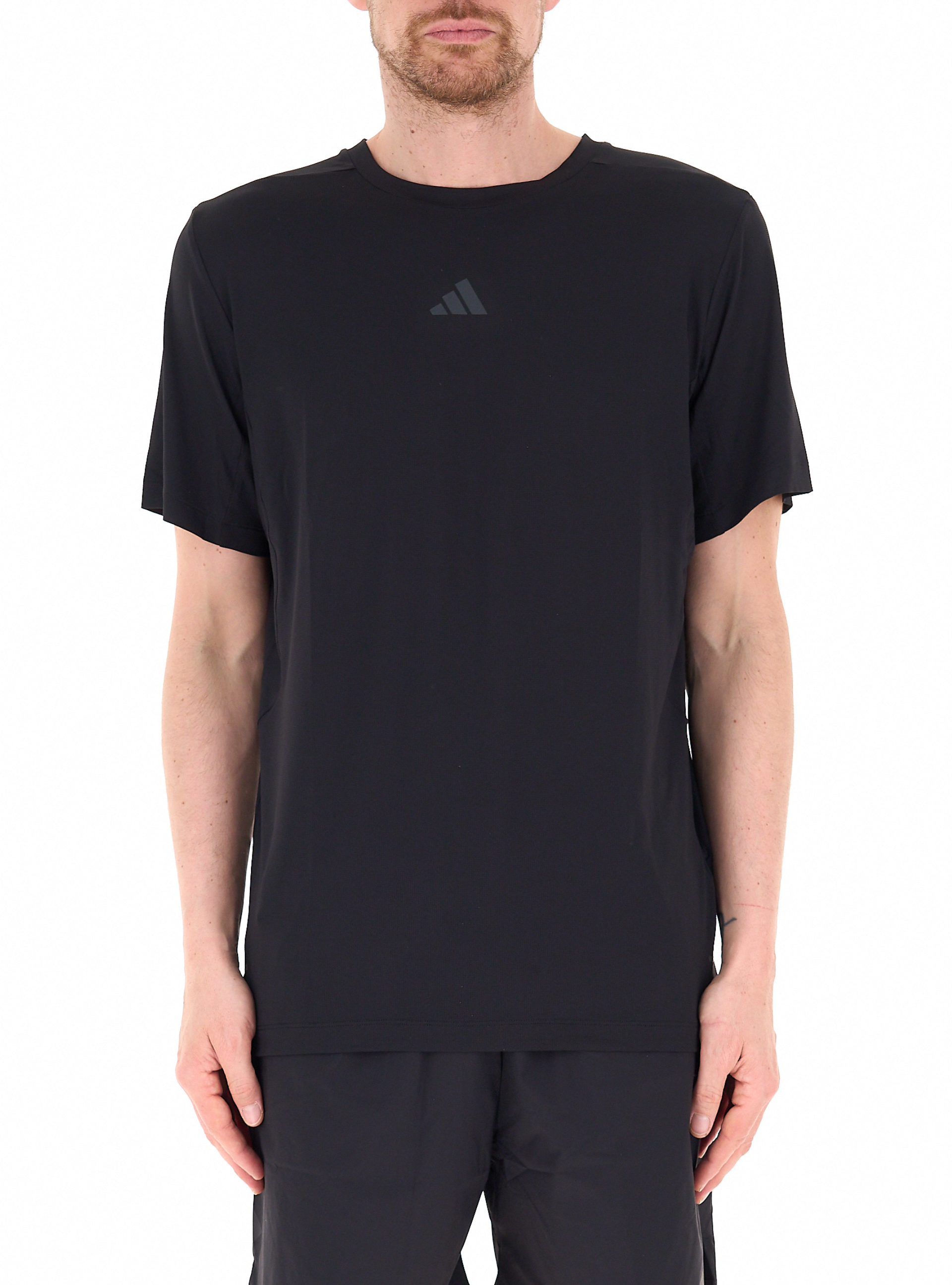 Adidas T-shirt girocollo NERO