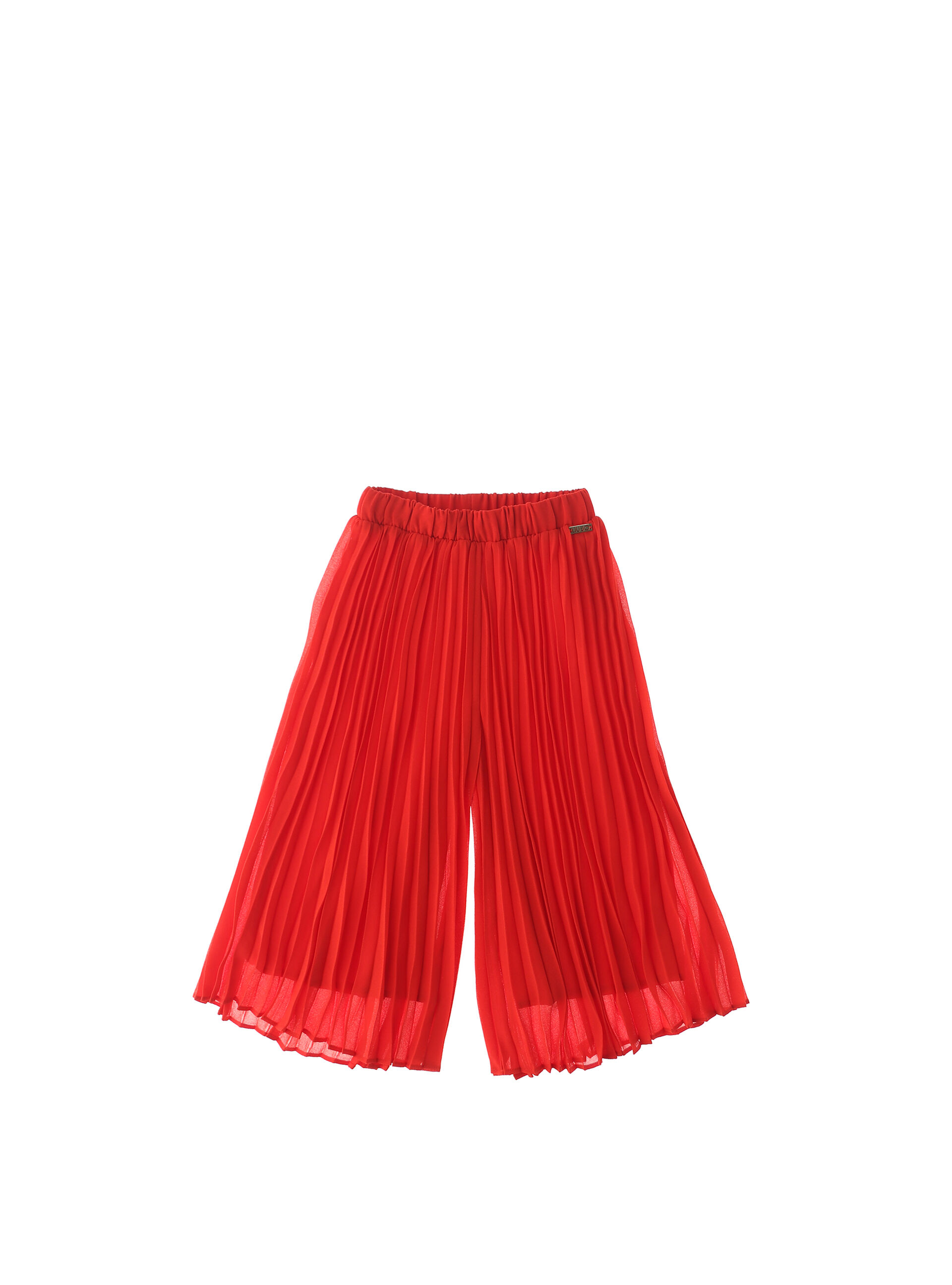 Pantalone plissettato BABY ROSSO