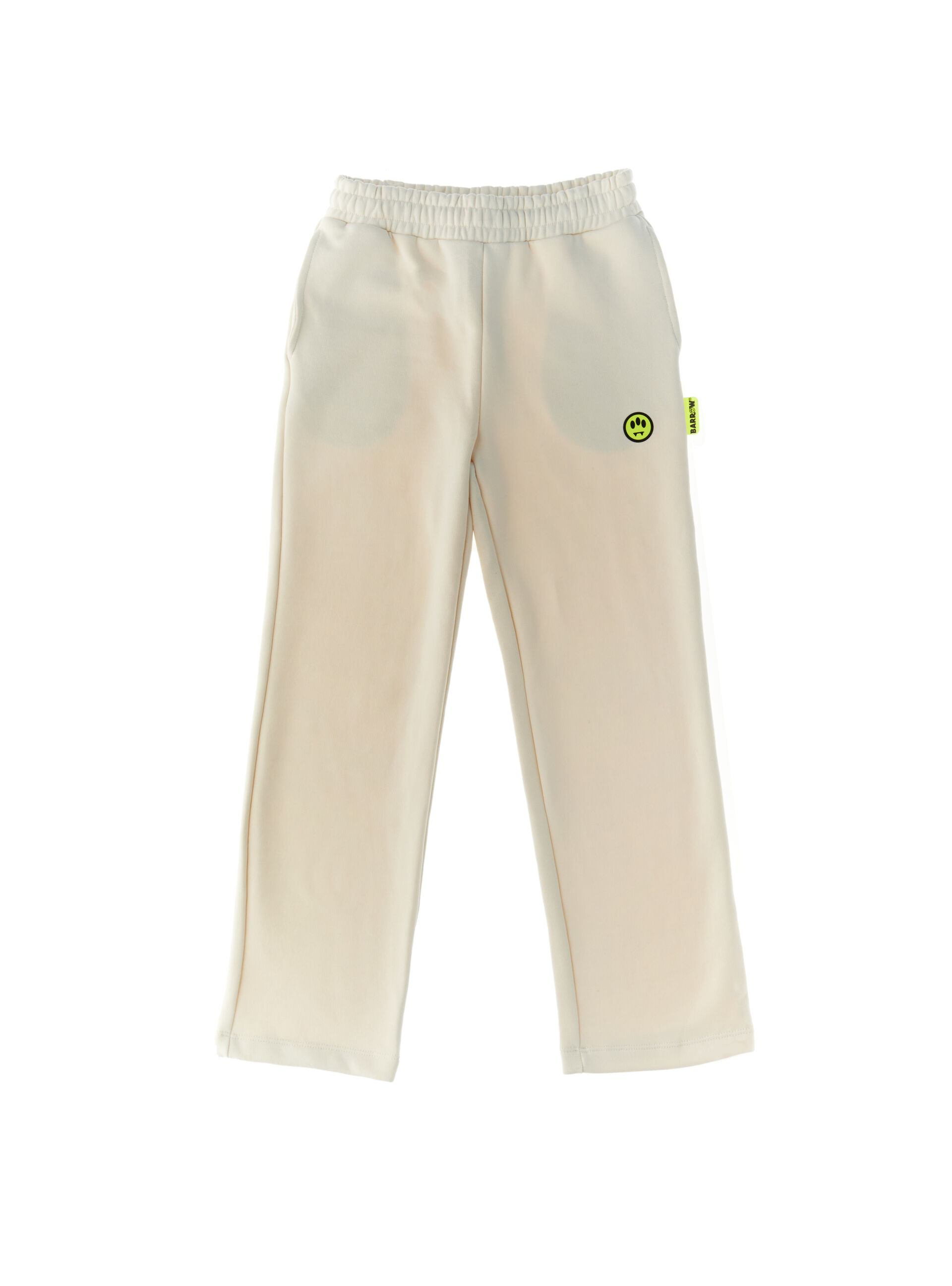 BARROW Pantalone in felpa BIANCO