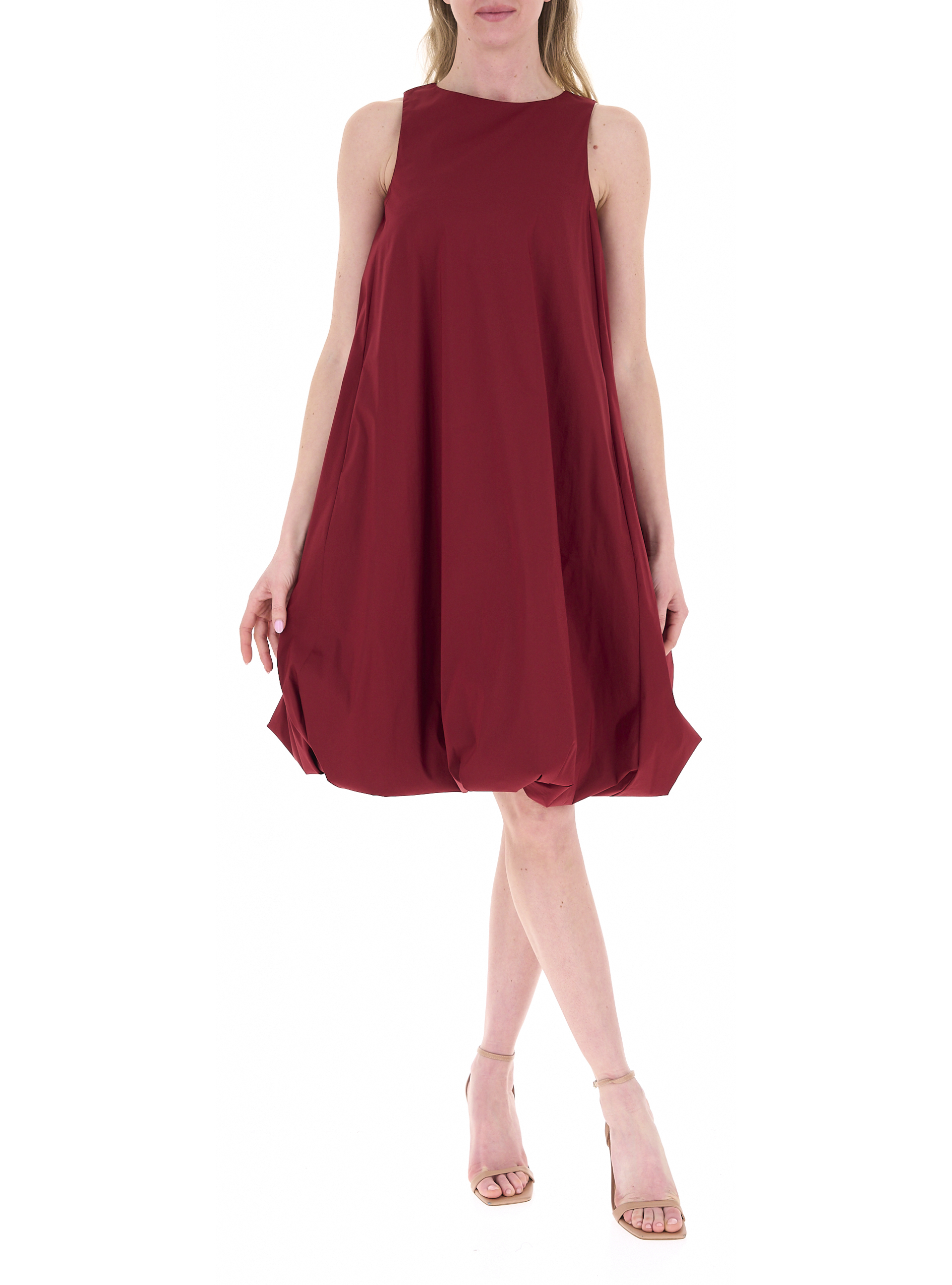 Abito smanicato BORDEAUX 44