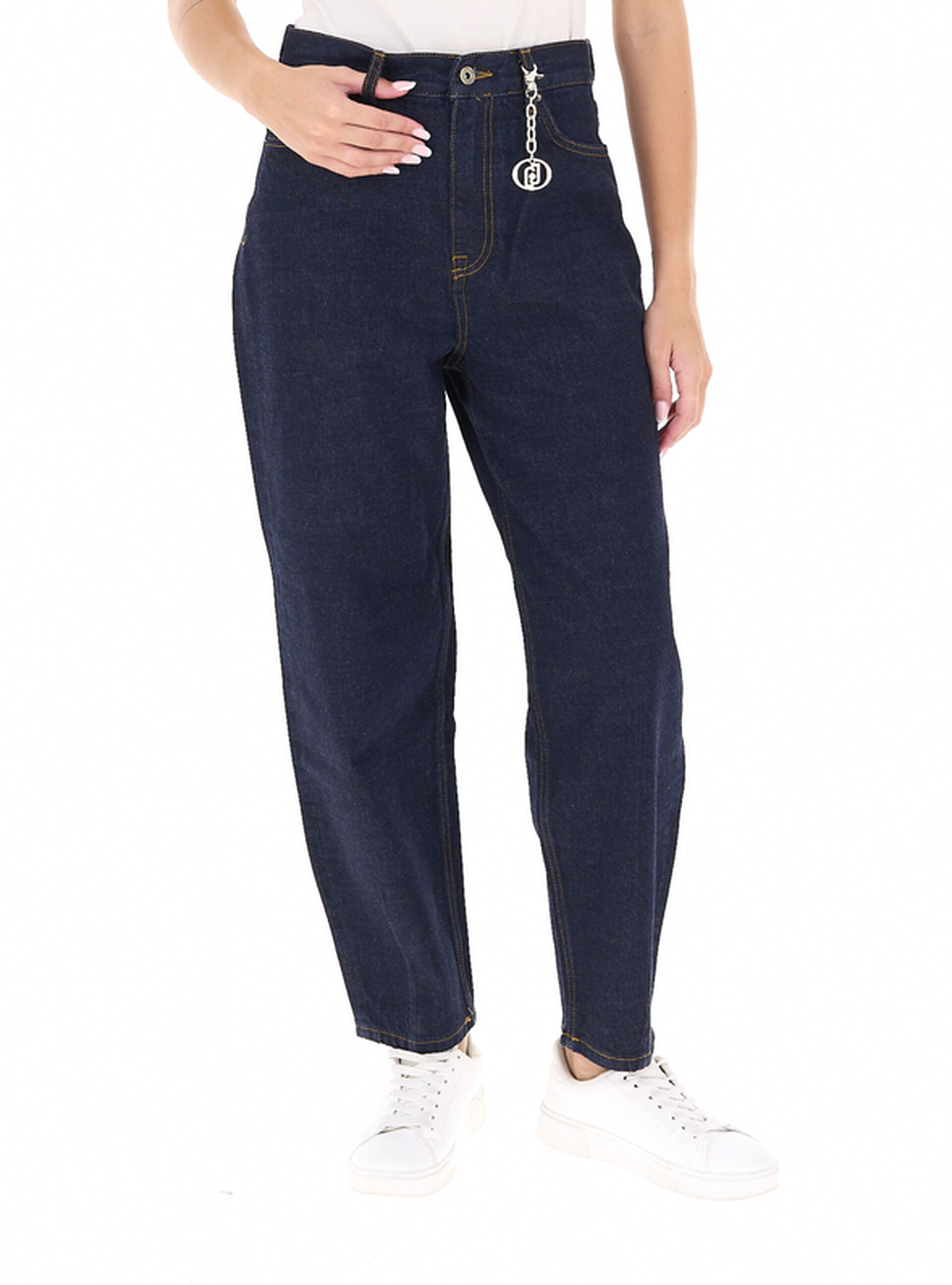 LIU JO Jeans balloon BLU SCURO 31