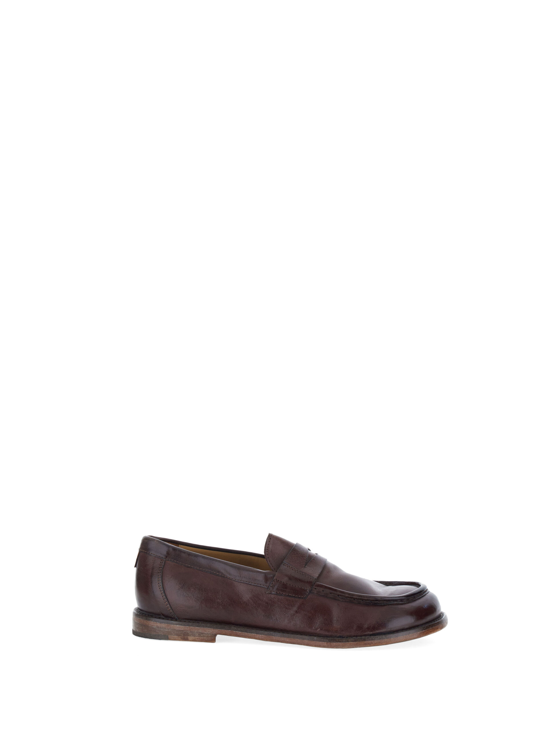 MOMA Mocassini in pelle MARRONE