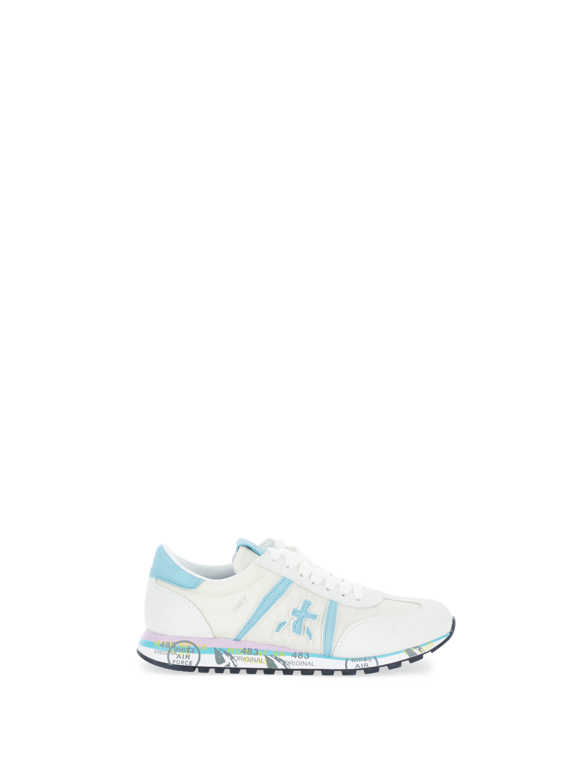 Premiata Scarpe con inserti PANNA