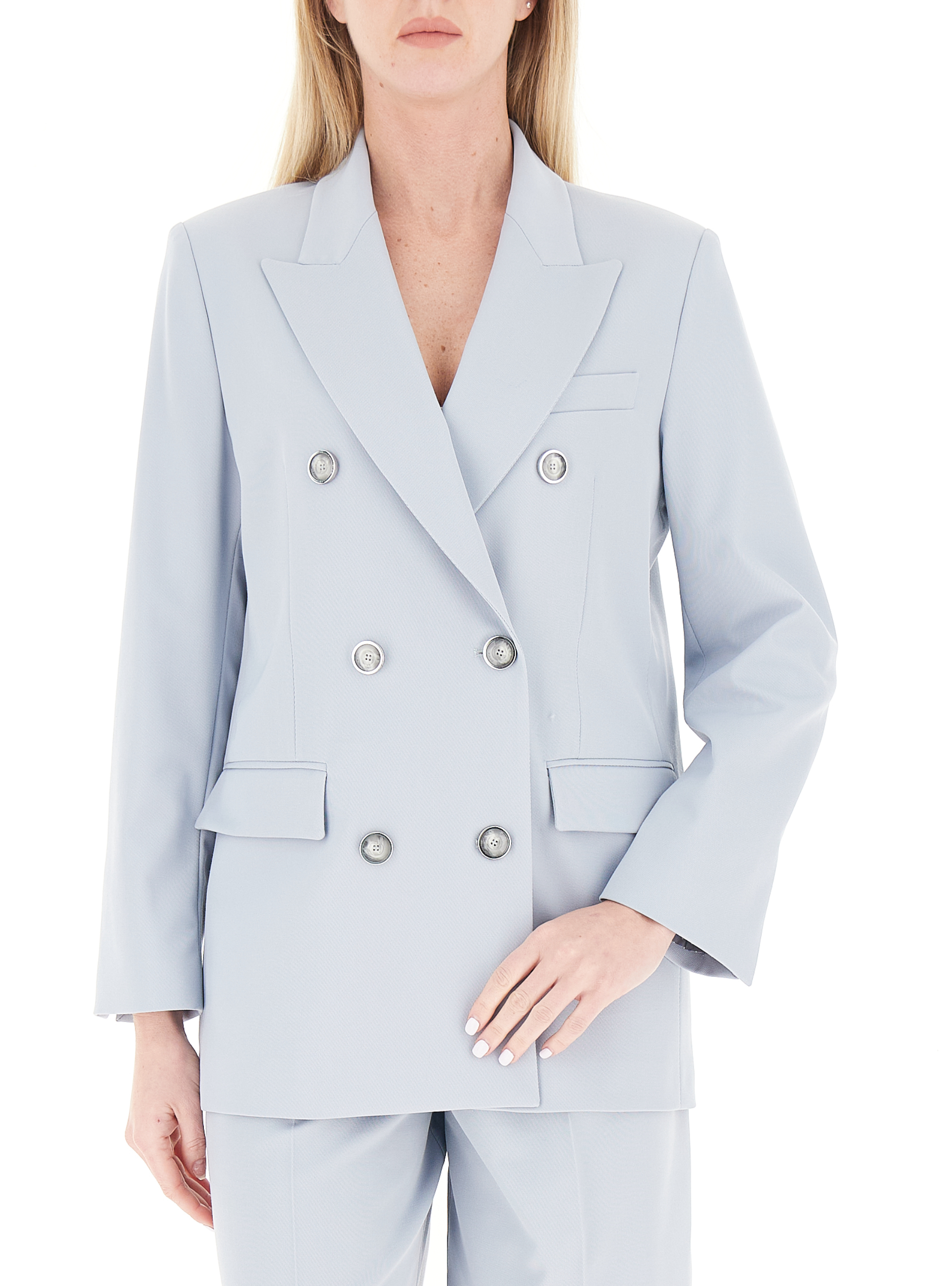 Blazer doppiopetto AZZURRO CHIARO
