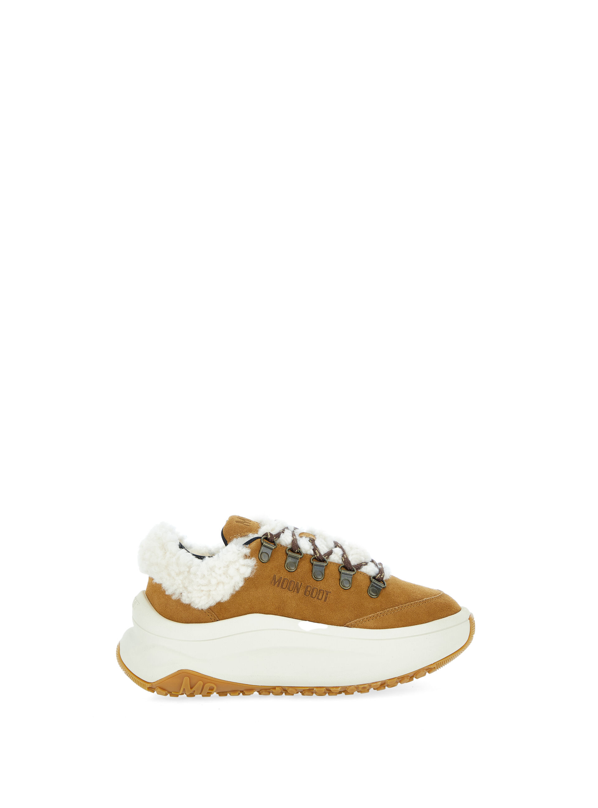 Sneakers in pelle COGNAC 36