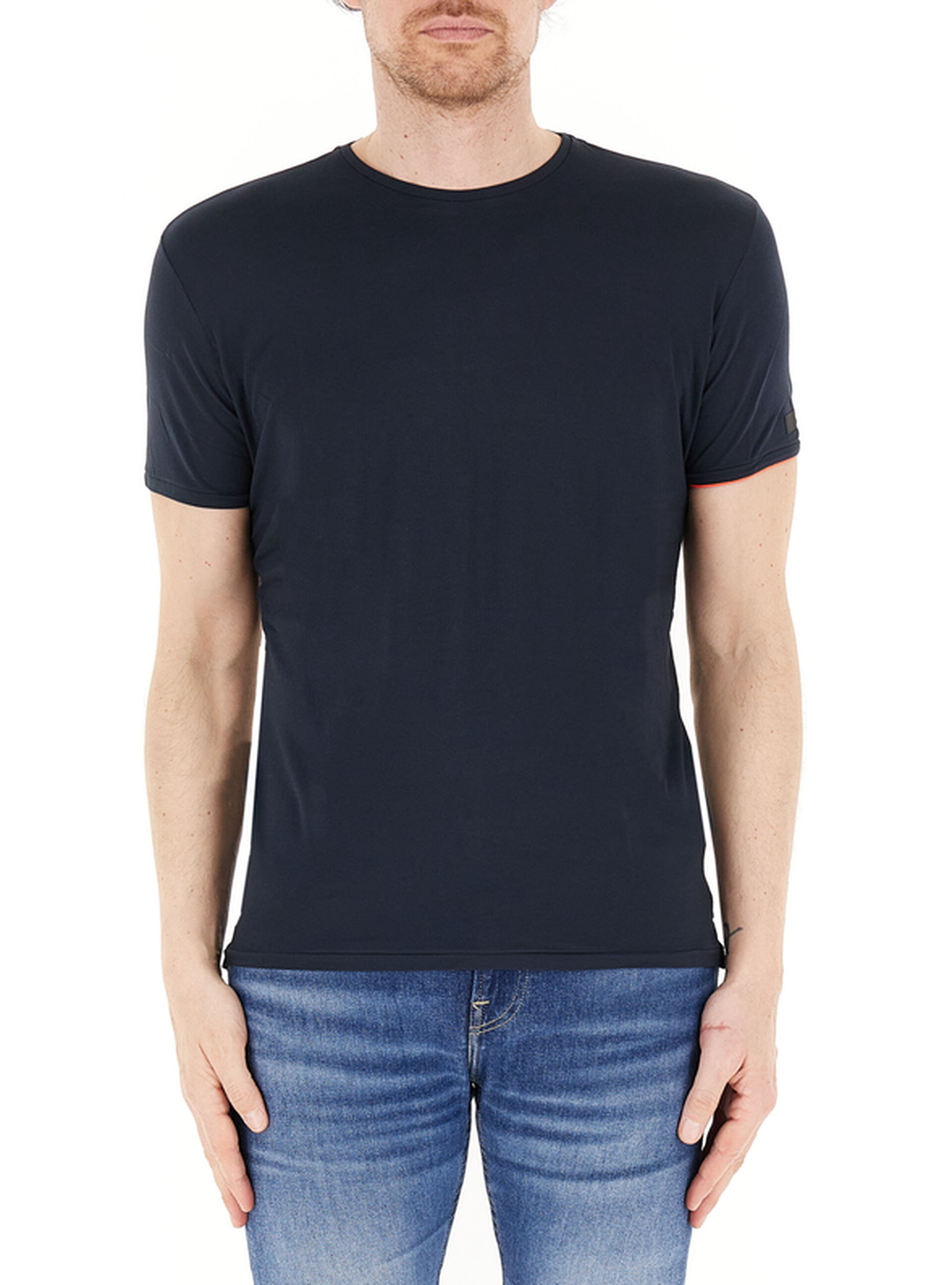 T-shirt misto cotone BLU NOTTE 52