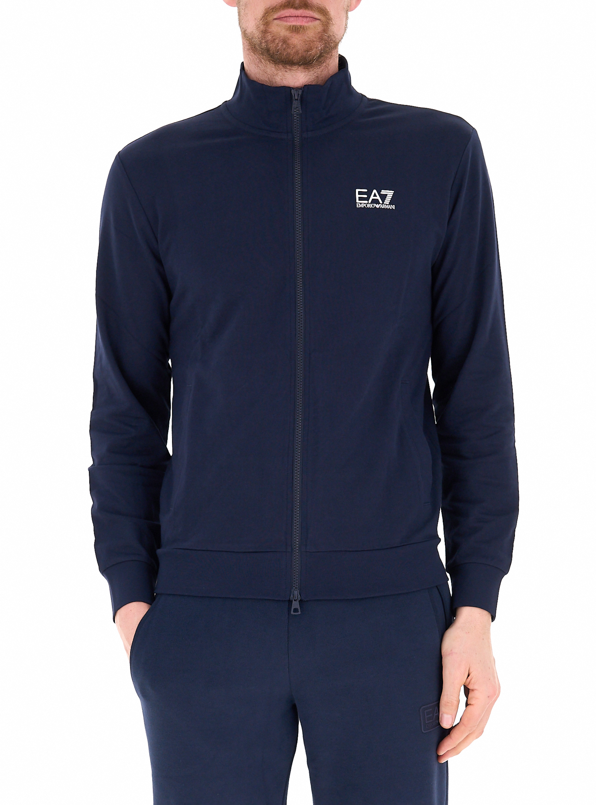 Felpa in cotone BLU NAVY XL