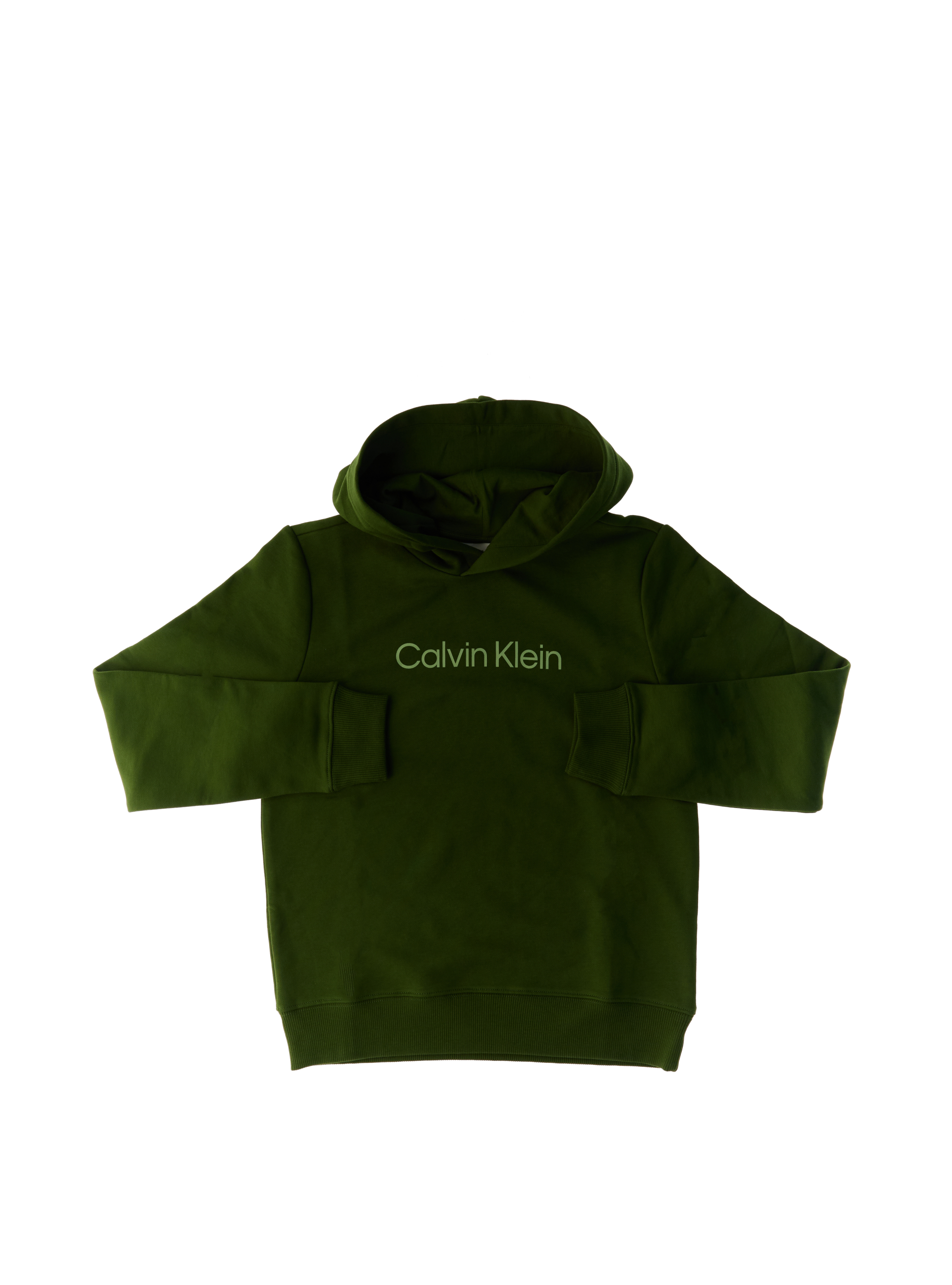 Felpa con cappuccio VERDE OLIVA