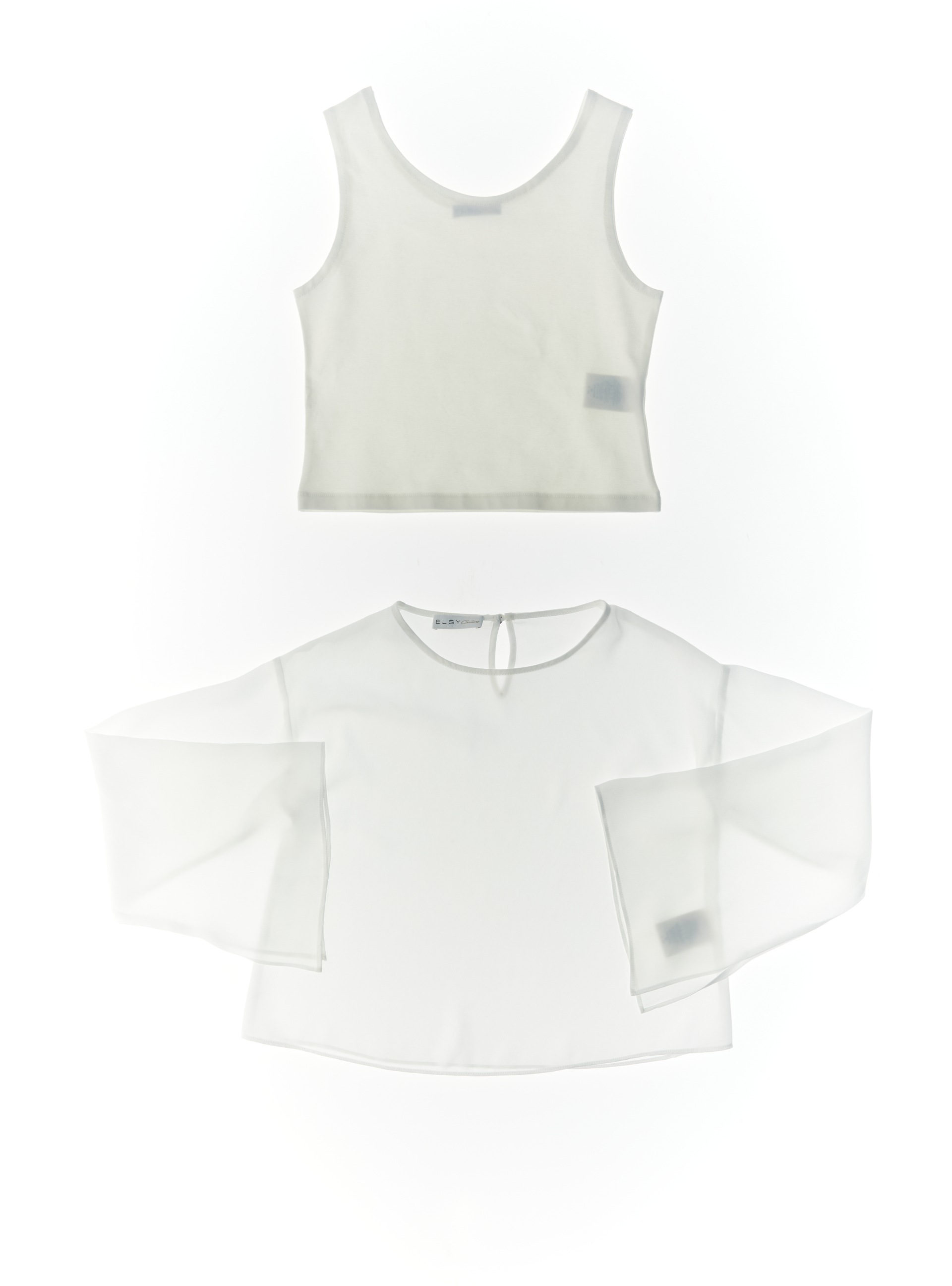 Blusa maniche lunghe PANNA S