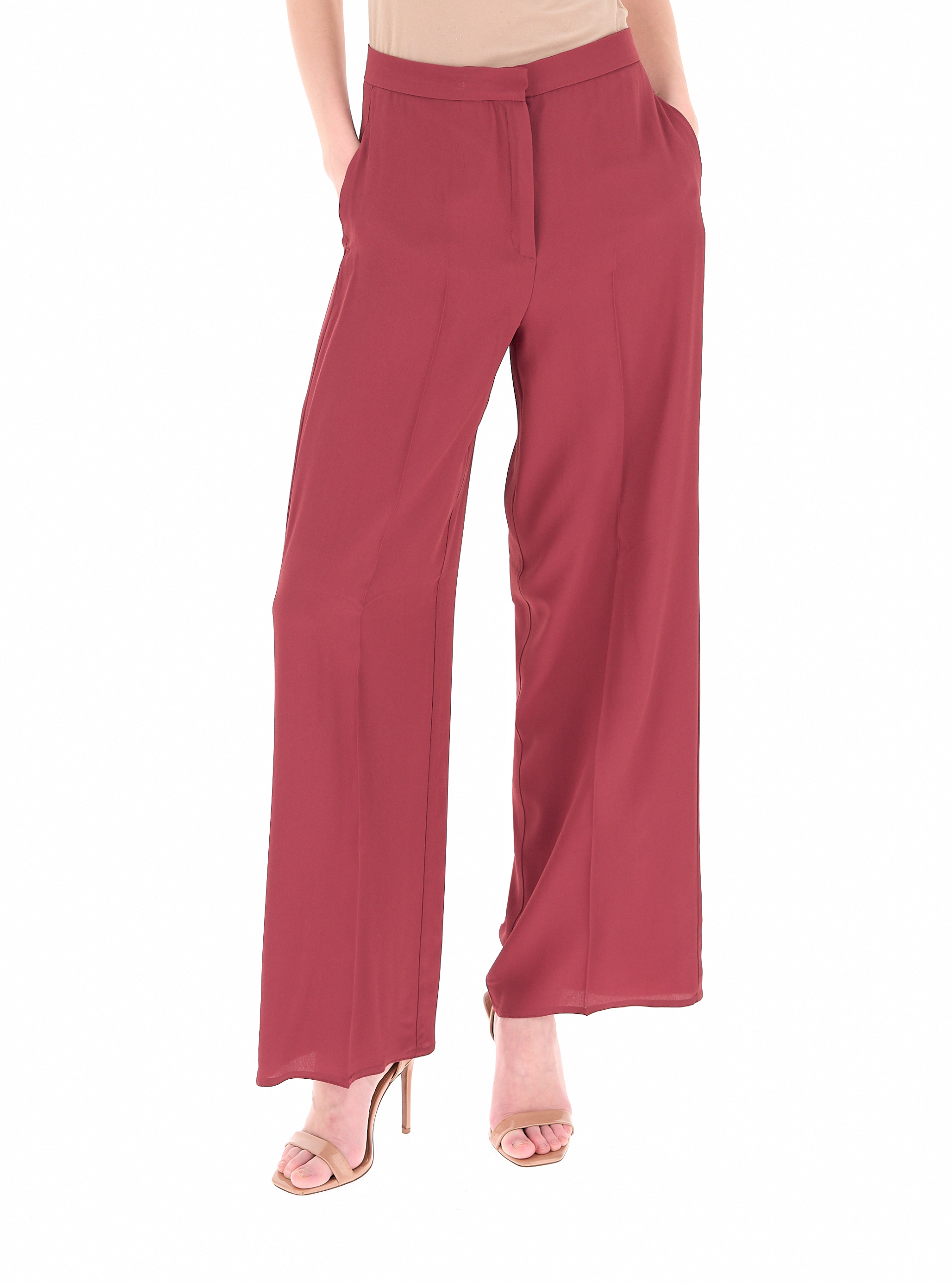 I BLUES Pantalone a palazzo ROSSO