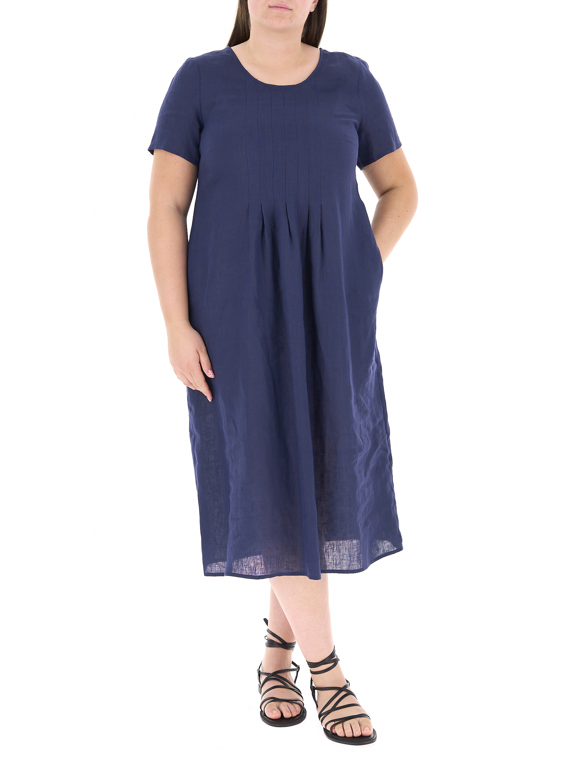 Abito in lino BLU NAVY 51