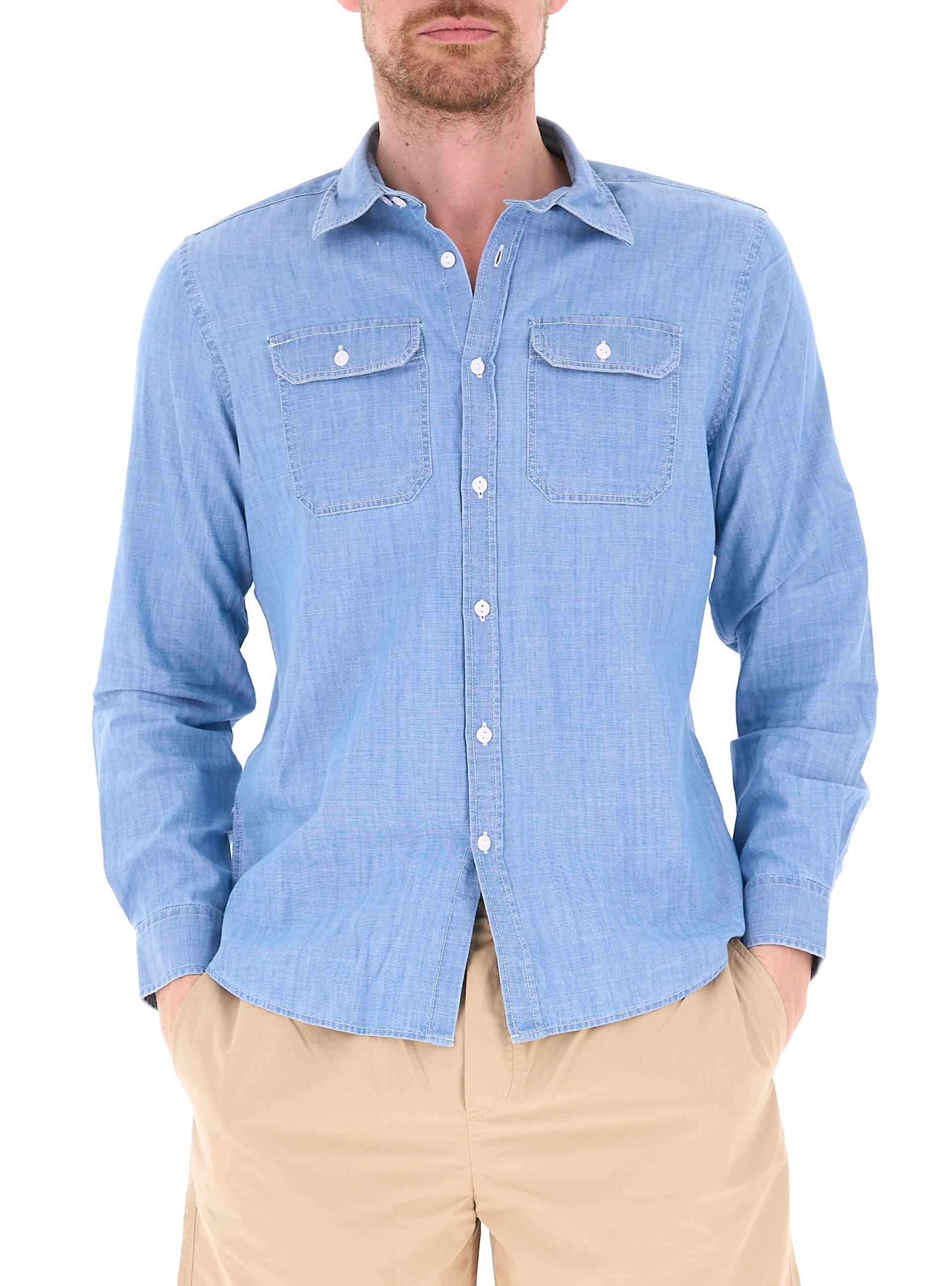 Camicia in jeans AZZURRO CHIARO