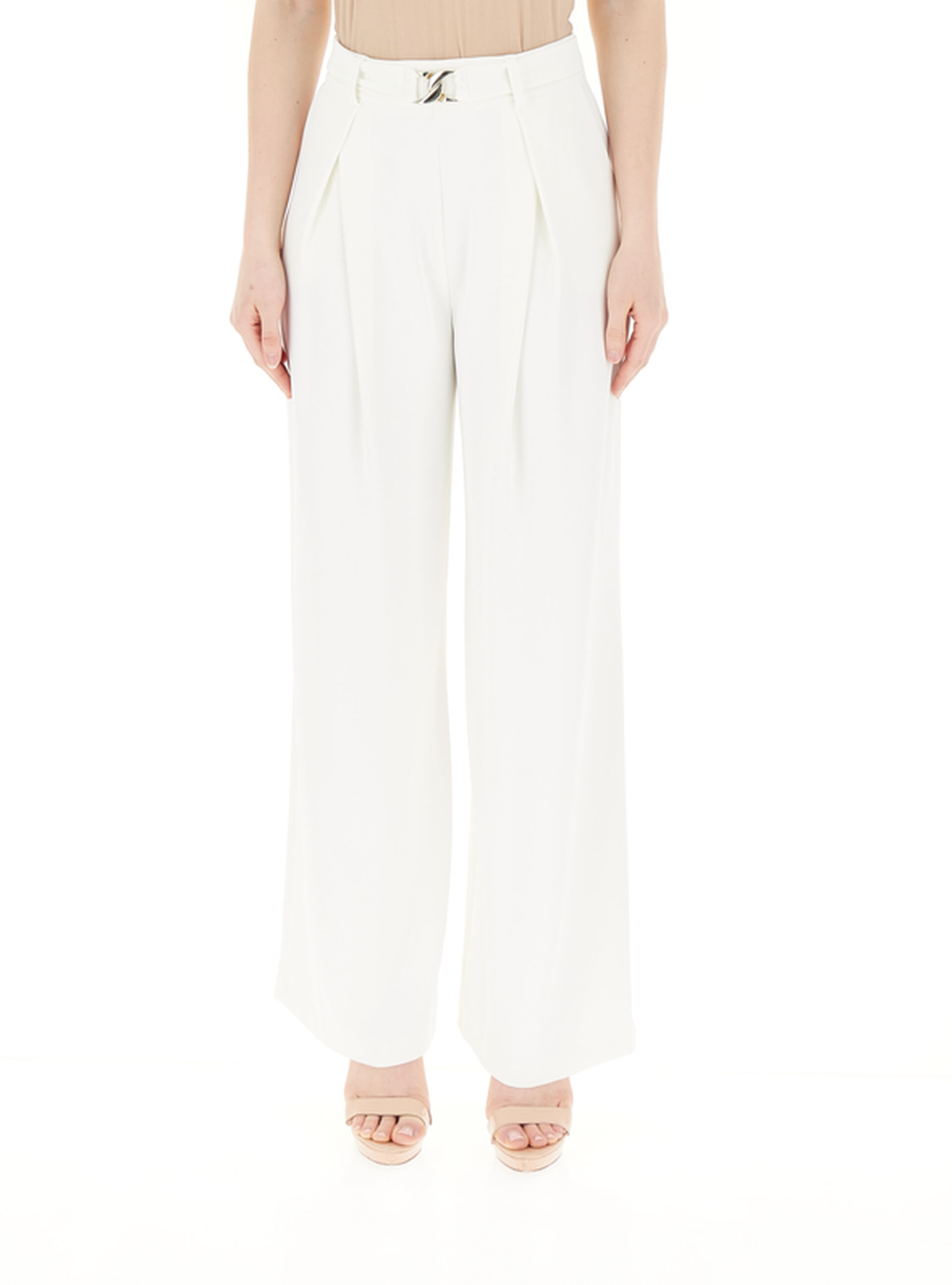 Pantalone a palazzo BIANCO