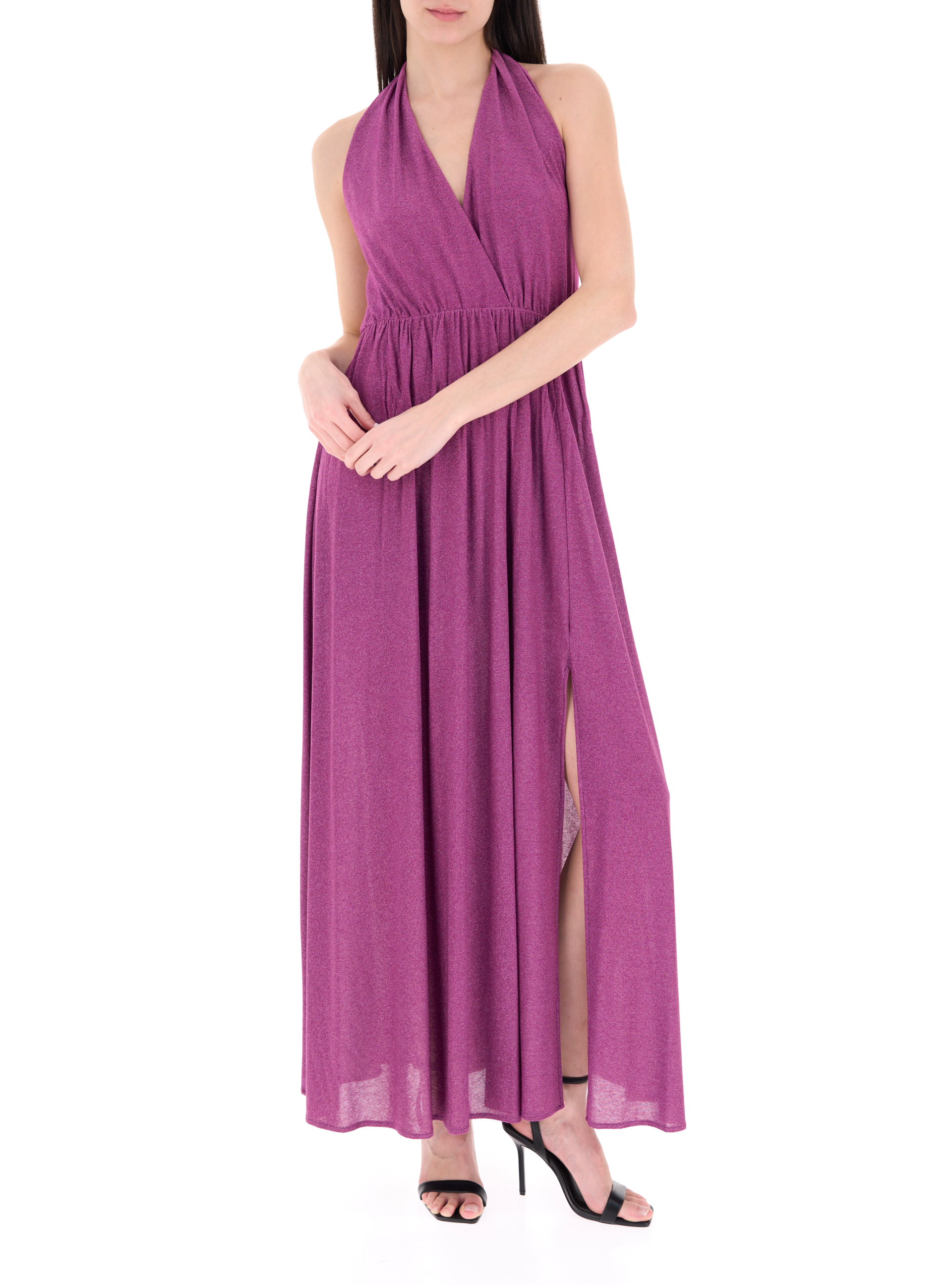 LIU JO Abito lurex FUCSIA