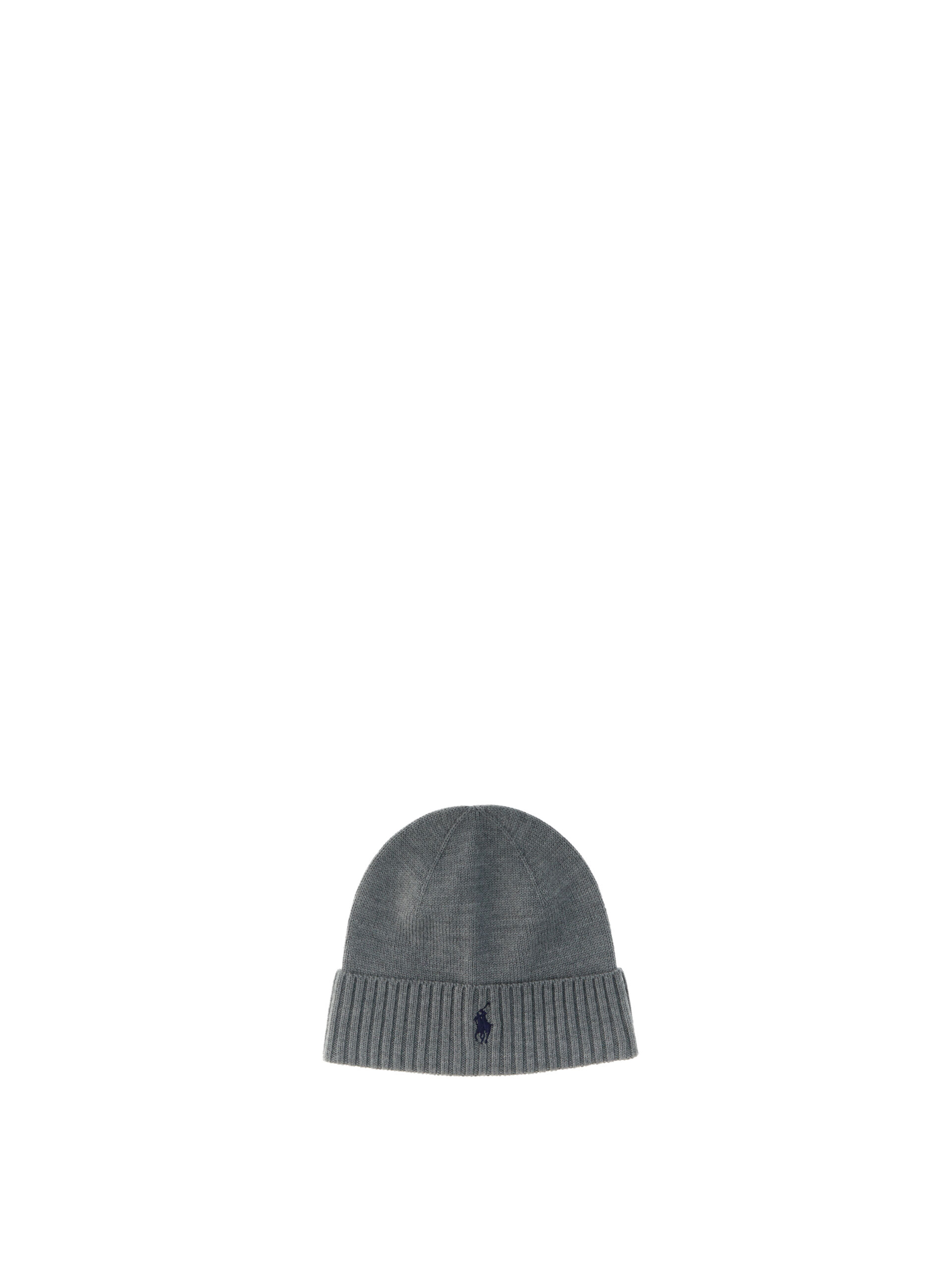 Berretto in lana POLO GRIGIO U