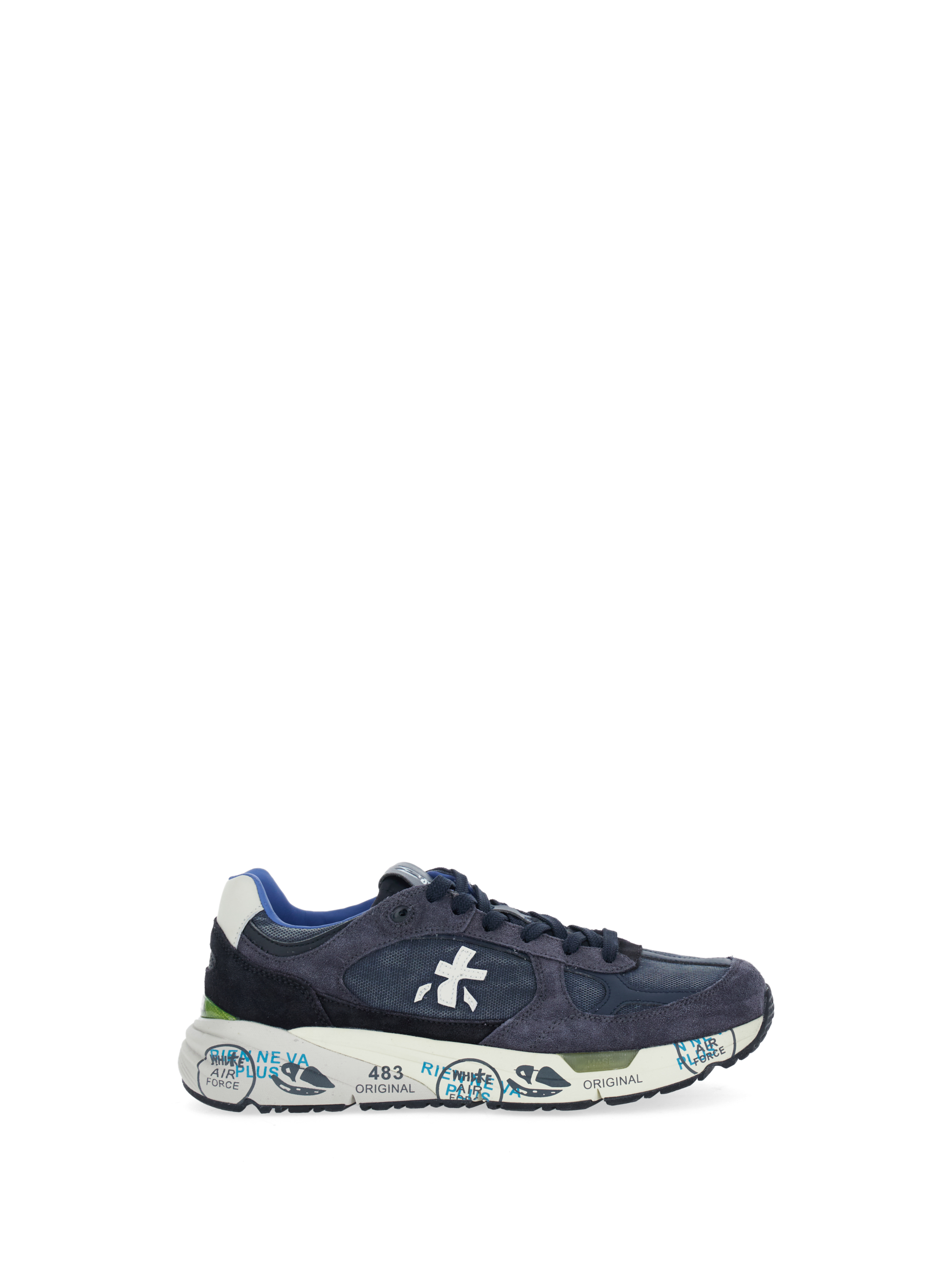 Sneakers con inserti BLU NOTTE