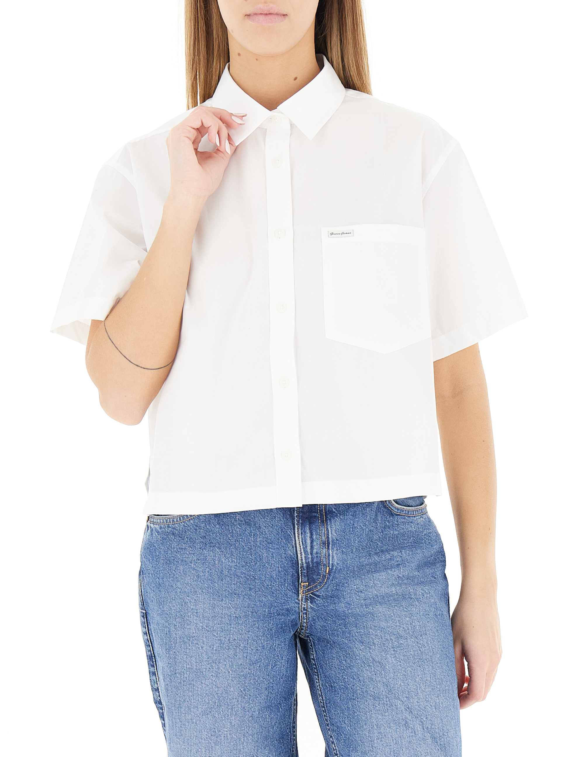 Camicia boxy fit BIANCO M