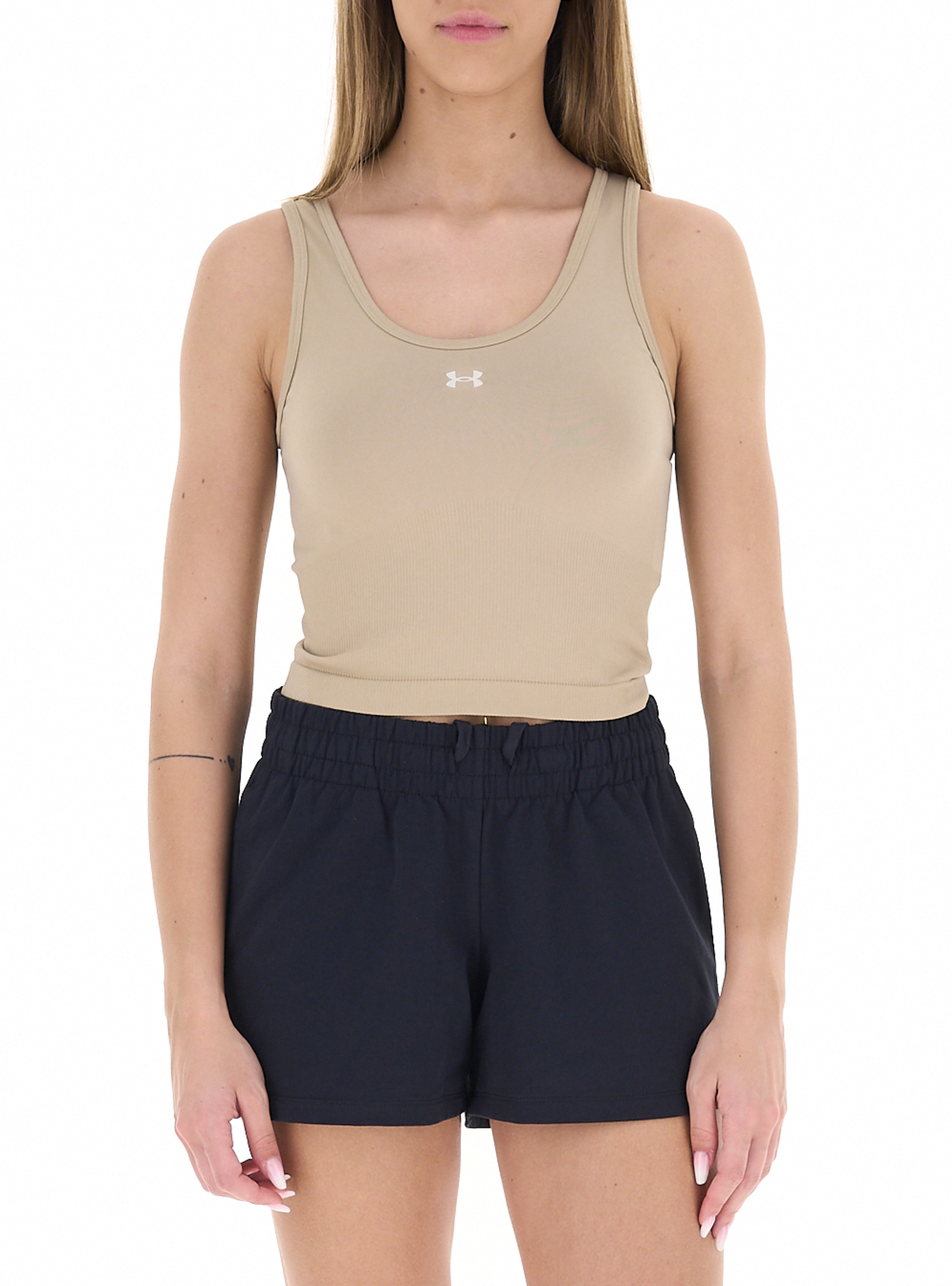 Under Armour Top sportivo BEIGE XS