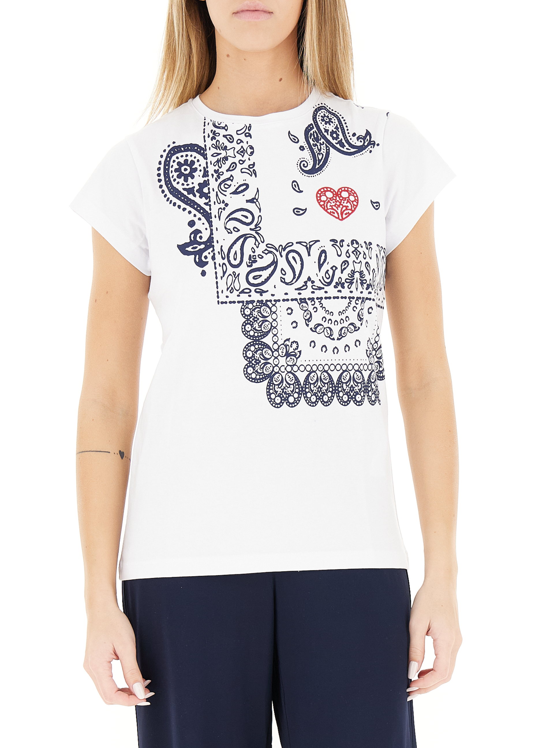I BLUES T-shirt girocollo BIANCO L