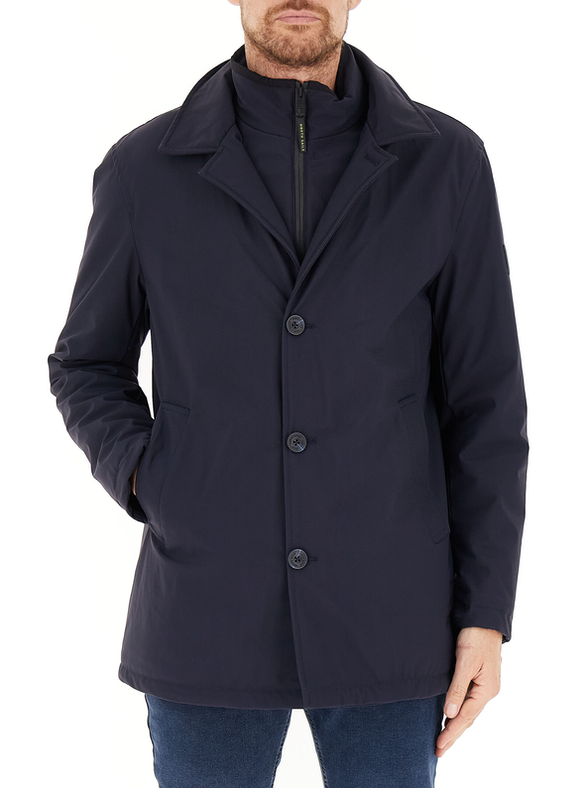 Trench impermeabile BLU NAVY XXL