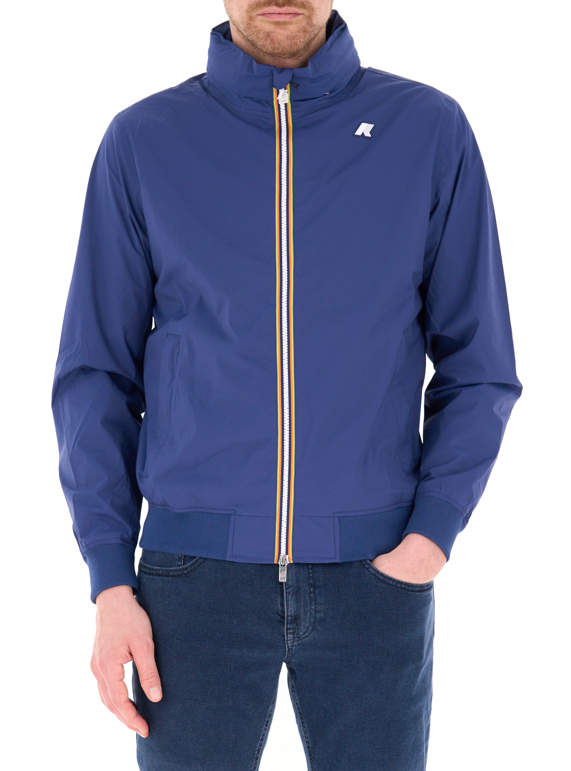 K-way Giubbino antivento BLU