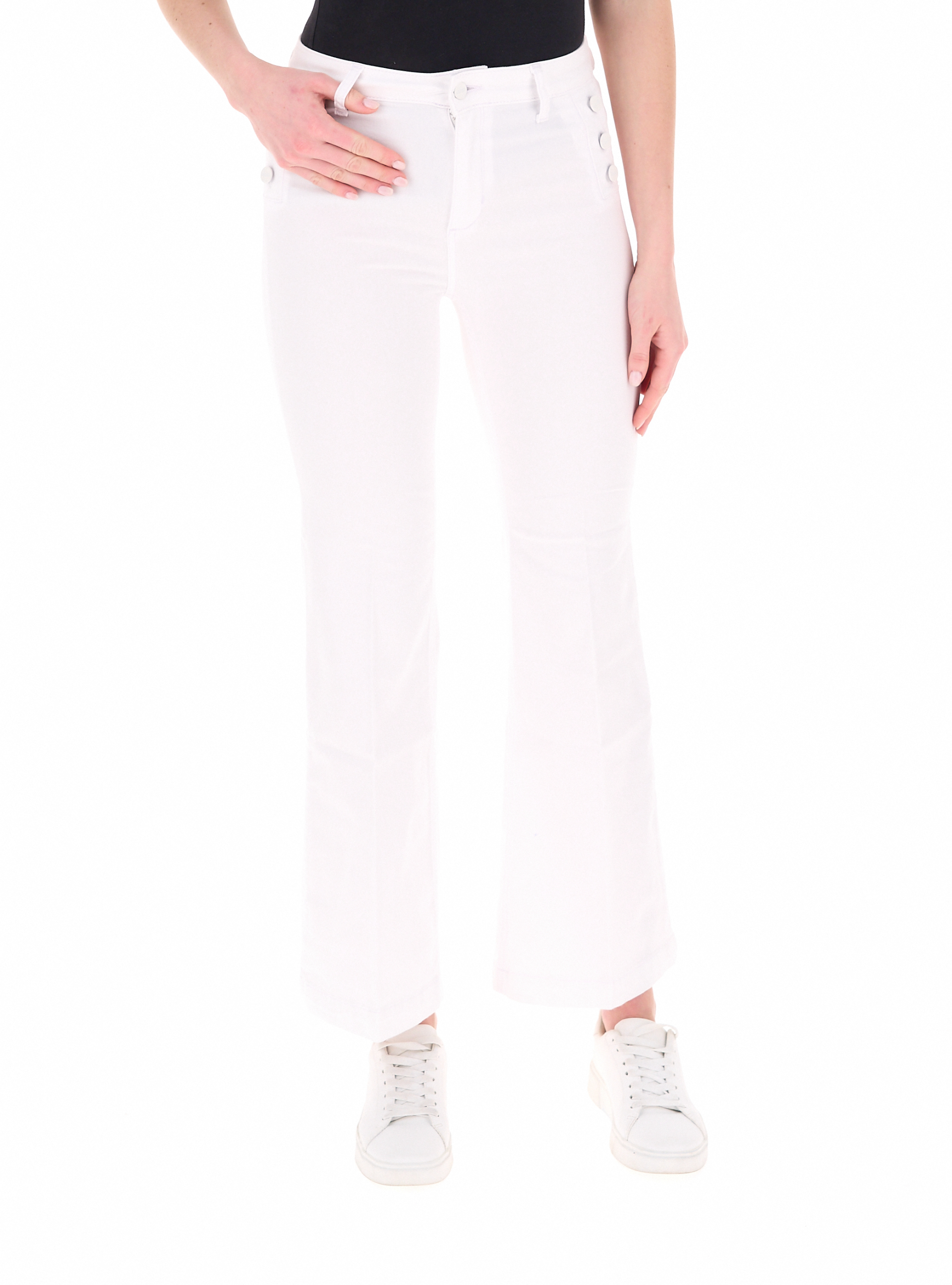 LIU JO Jeans Flare LIU JEANS BIANCO