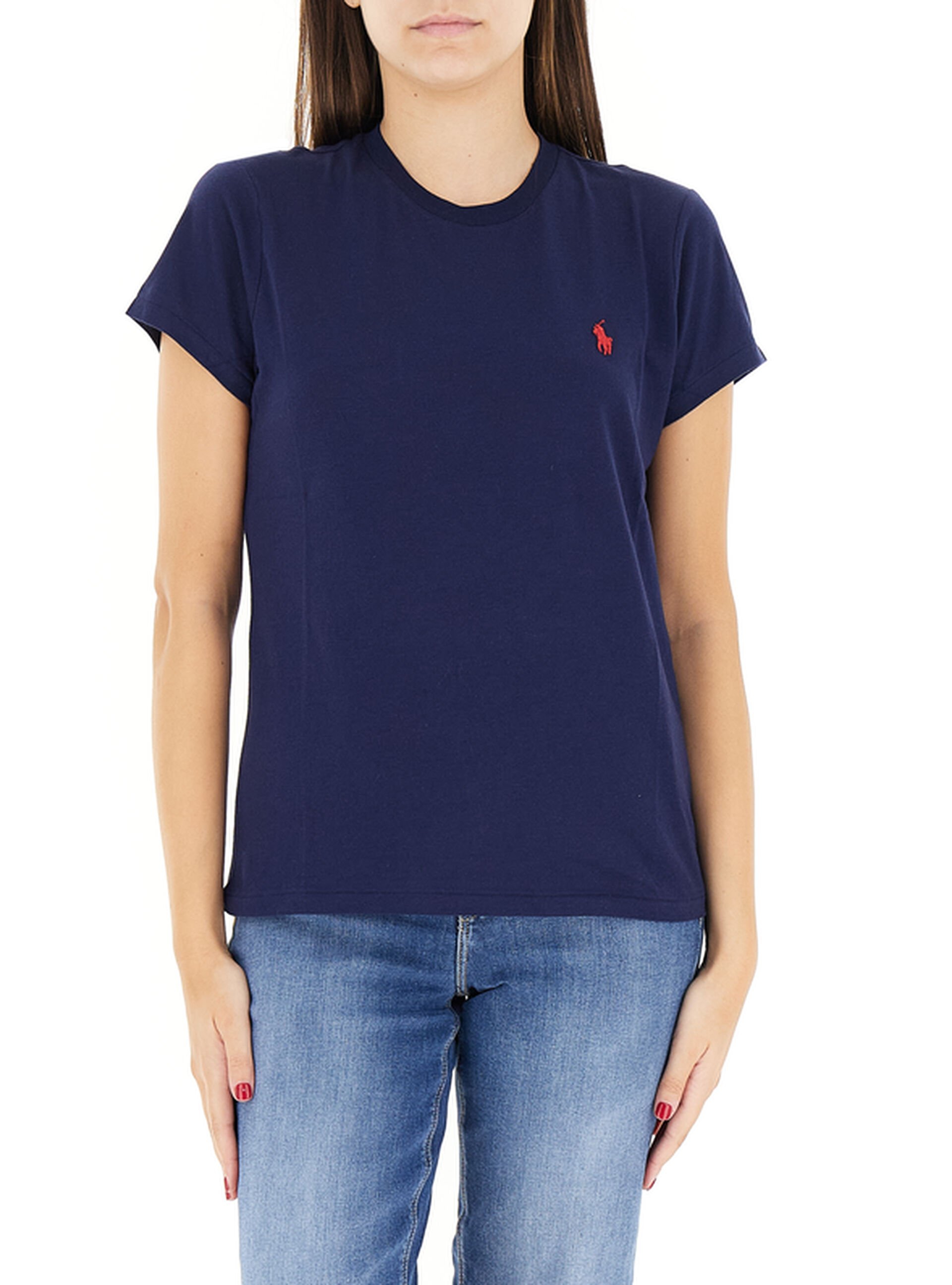 T-shirt girocollo BLU NAVY