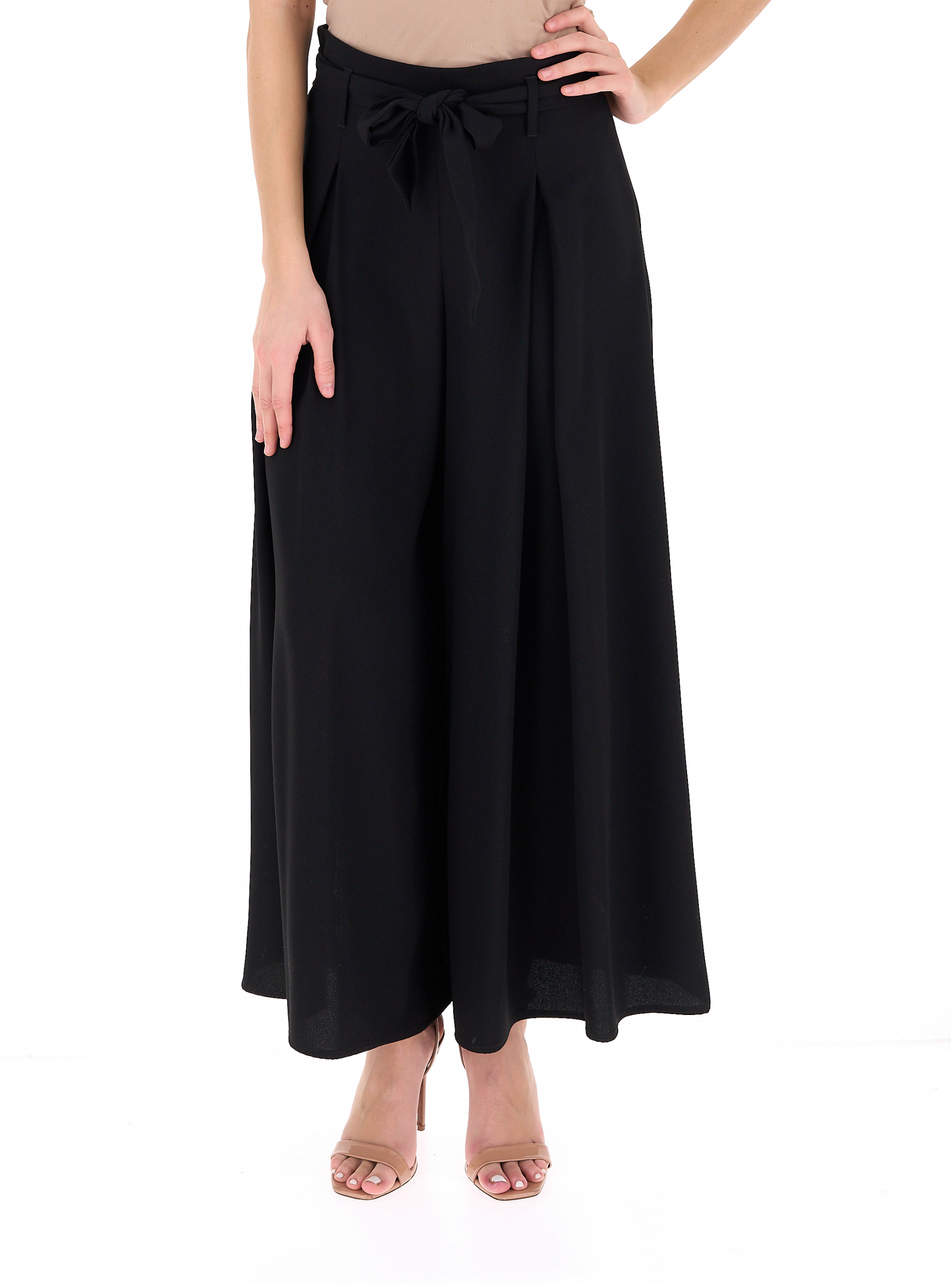 PENNYBLACK Pantalone wide leg NERO