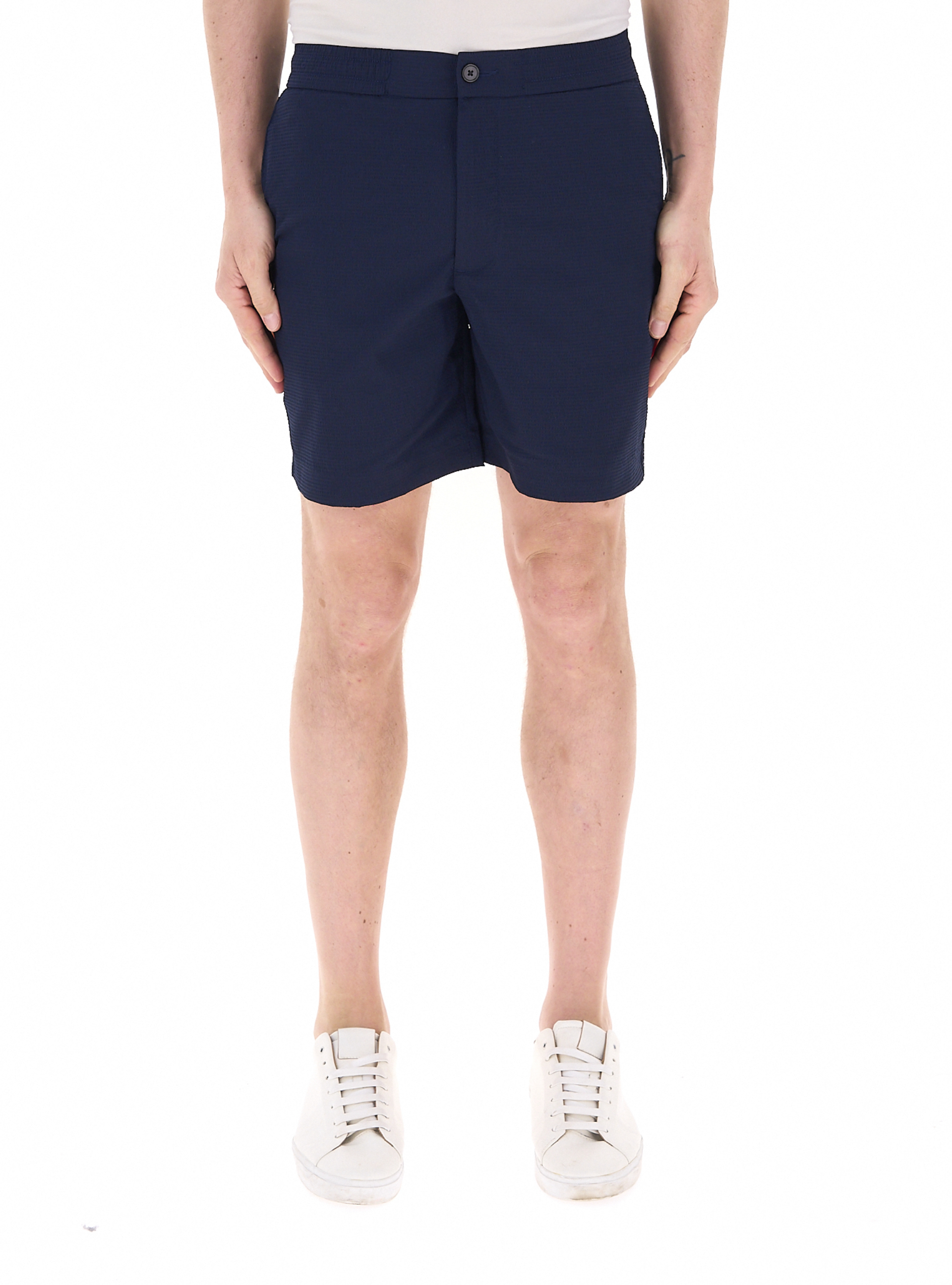 Bermuda in tessuto tecnico BLU NAVY