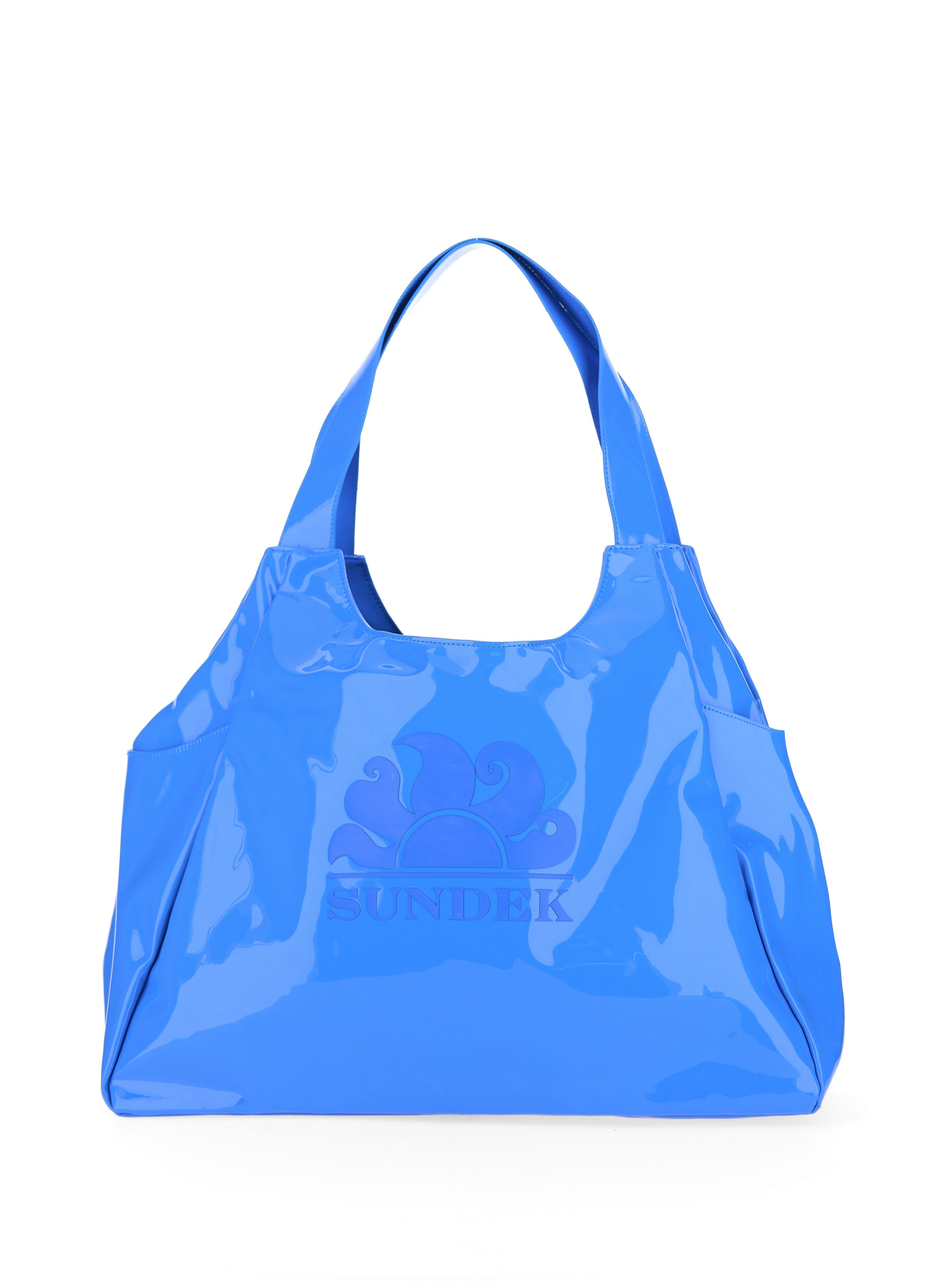 SUNDEK Borsa in vernice BLUETTE