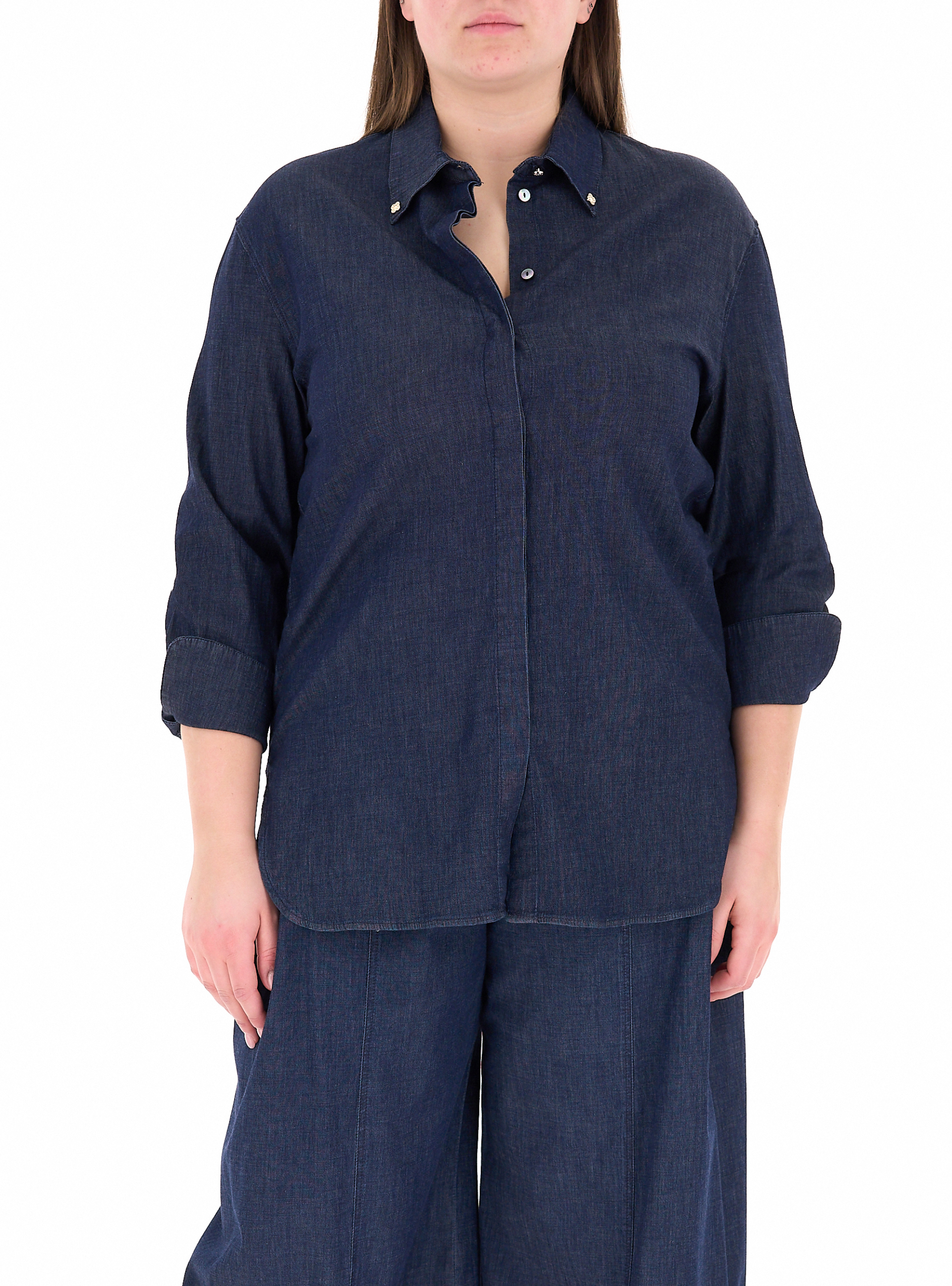 Camicia in jeans BLU SCURO