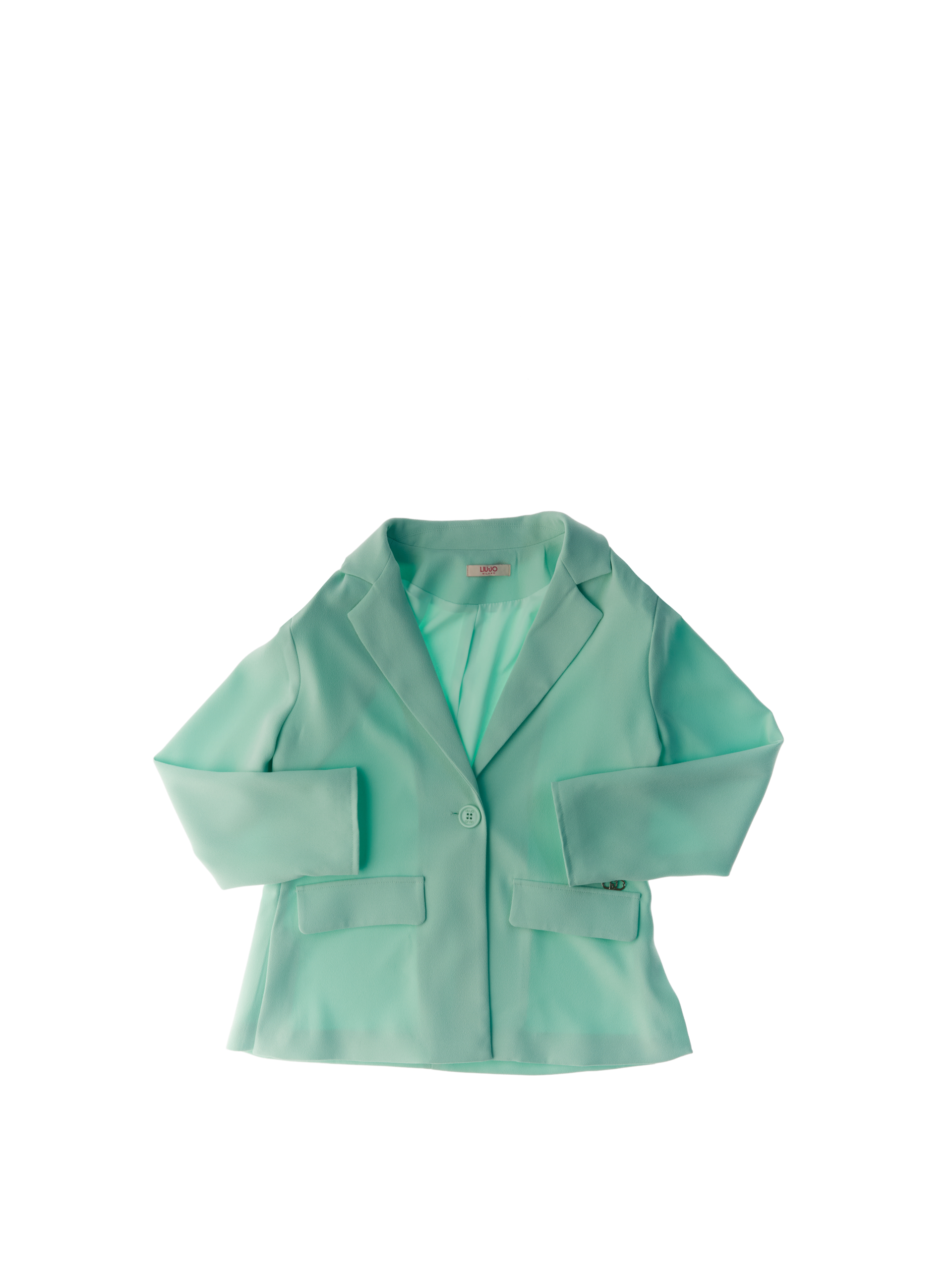 Blazer monopetto JUNIOR ACQUAMARINA